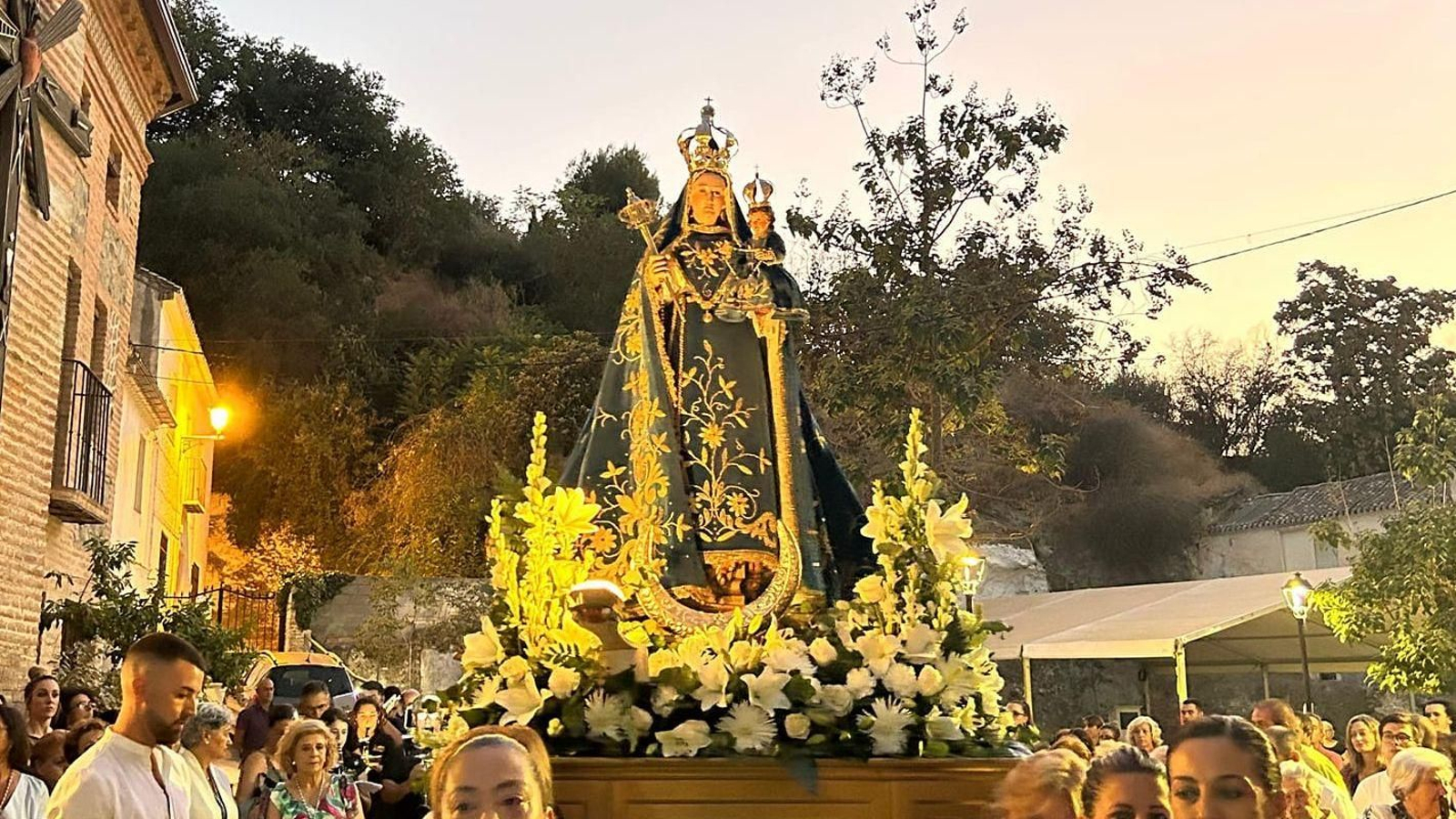Procesión Virgen del Rosario de Monachil, Agosto 2024