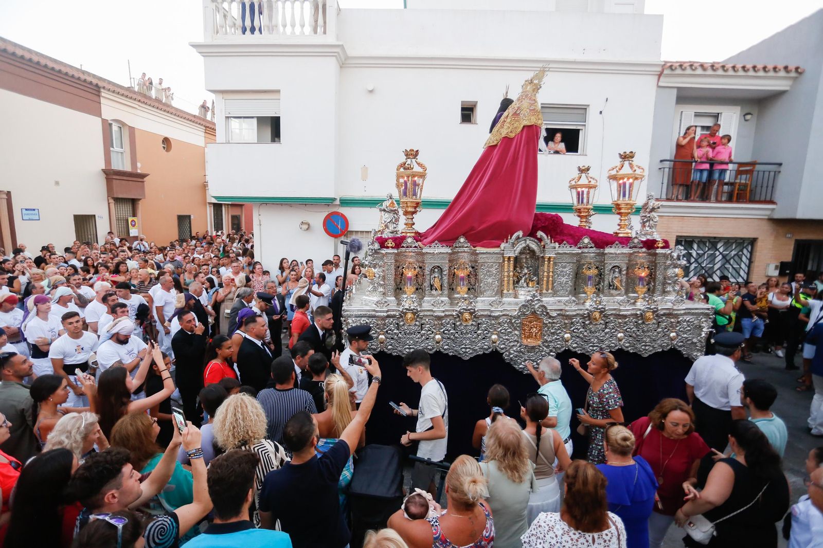 Procesión extraordinaria por el 75 aniversario de la hermandad del Medinaceli de La Línea