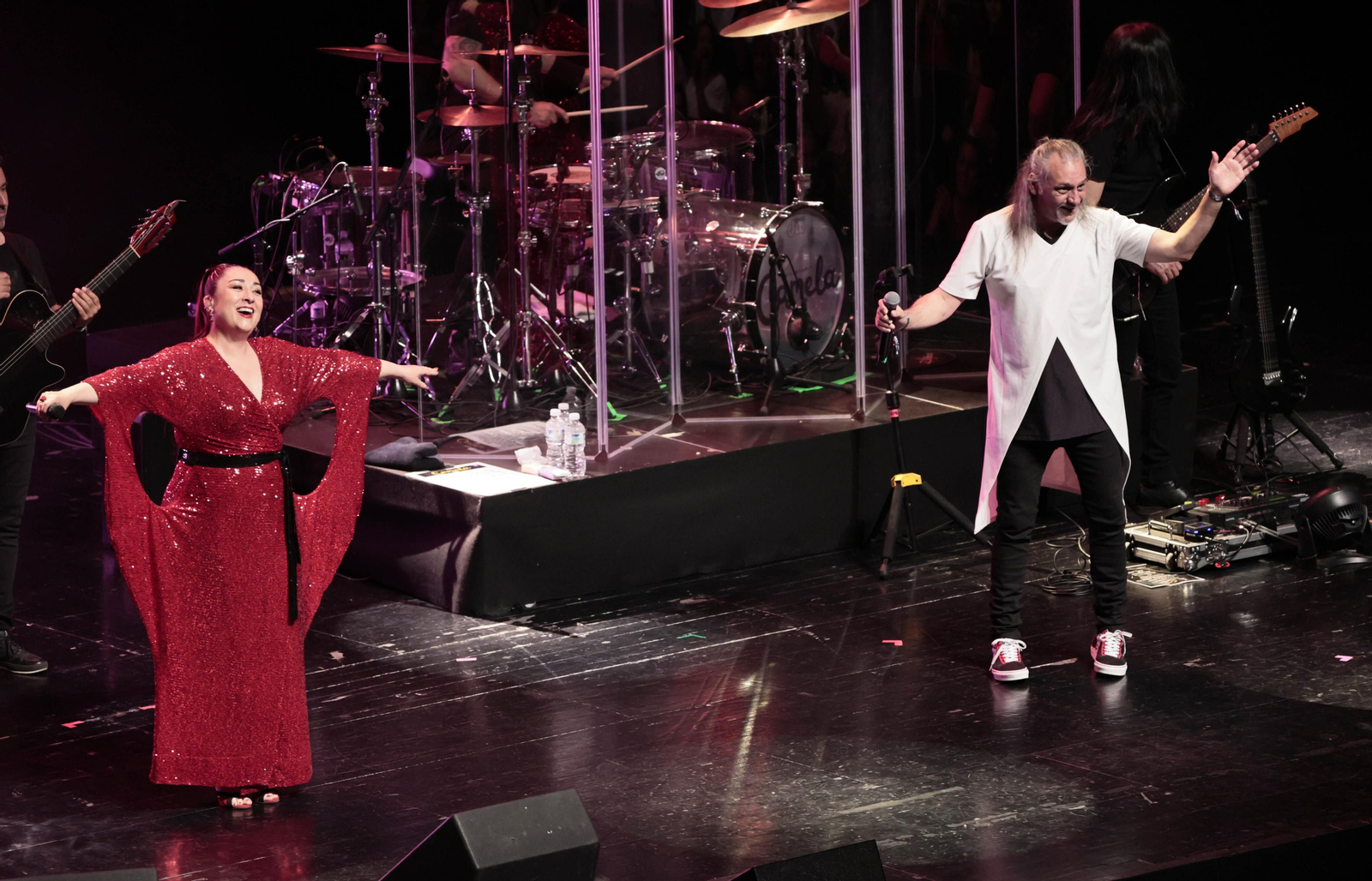 Las imágenes del concierto de Camela