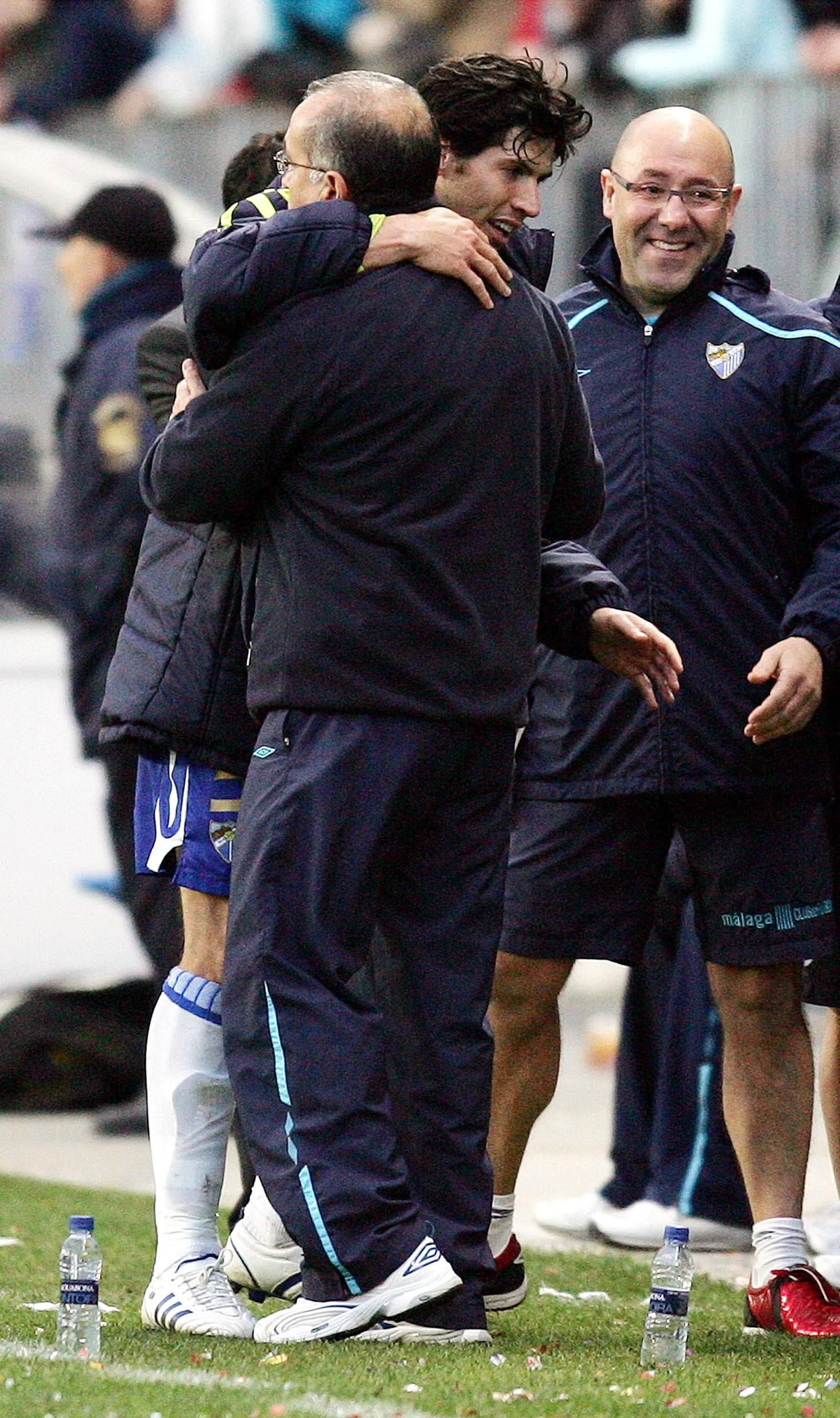 Las fotos de Marcelino Torrontegui en su etapa en el Málaga