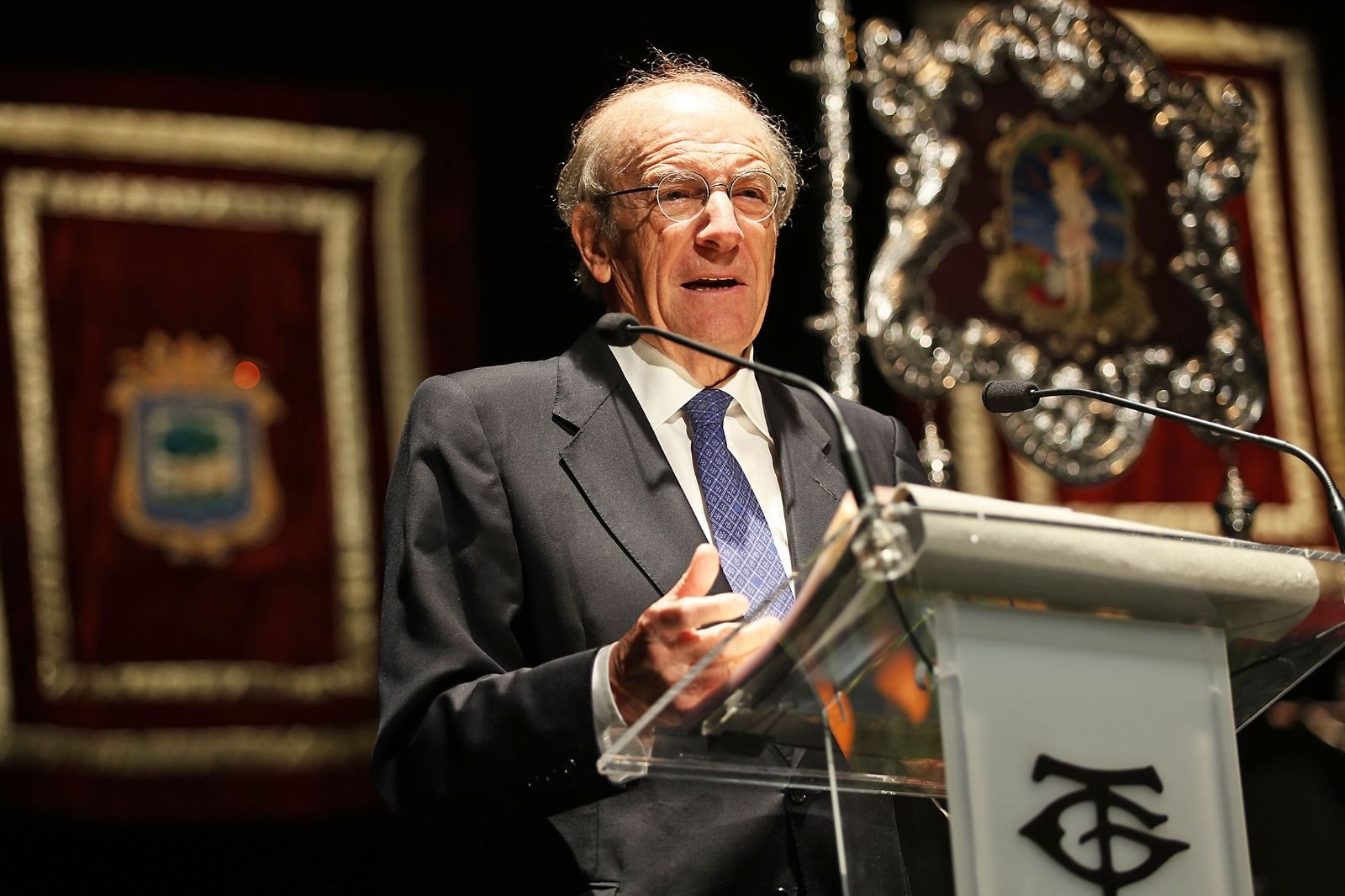 Pedro Rodríguez pregona al Patrón de Huelva