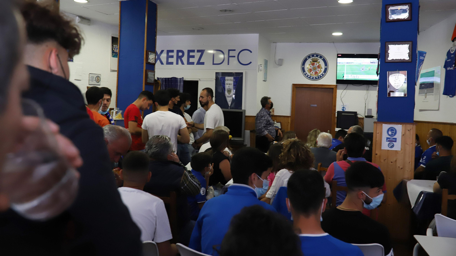 Así se vivió en la sede del Xerez DFC el ascenso a 2ª RFEF
