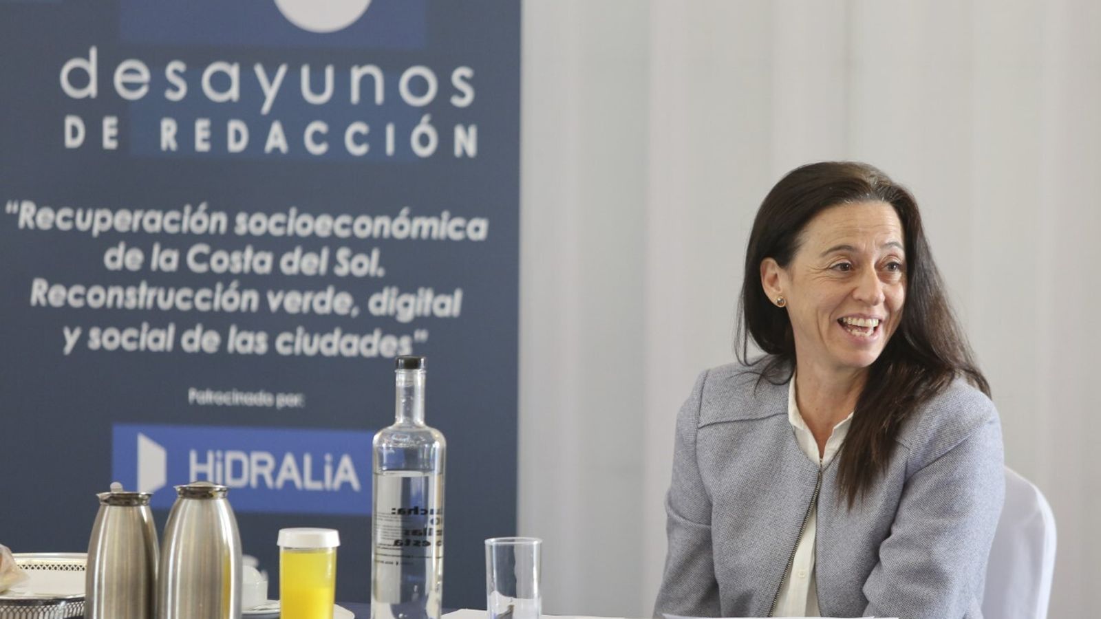 Matilde Mancha en un momento de la jornada.