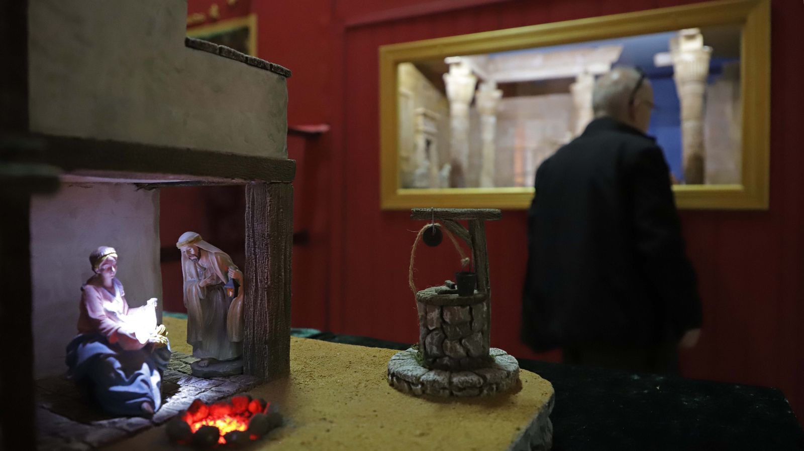 Fotos del Belén del Hotel Garrido en Algeciras