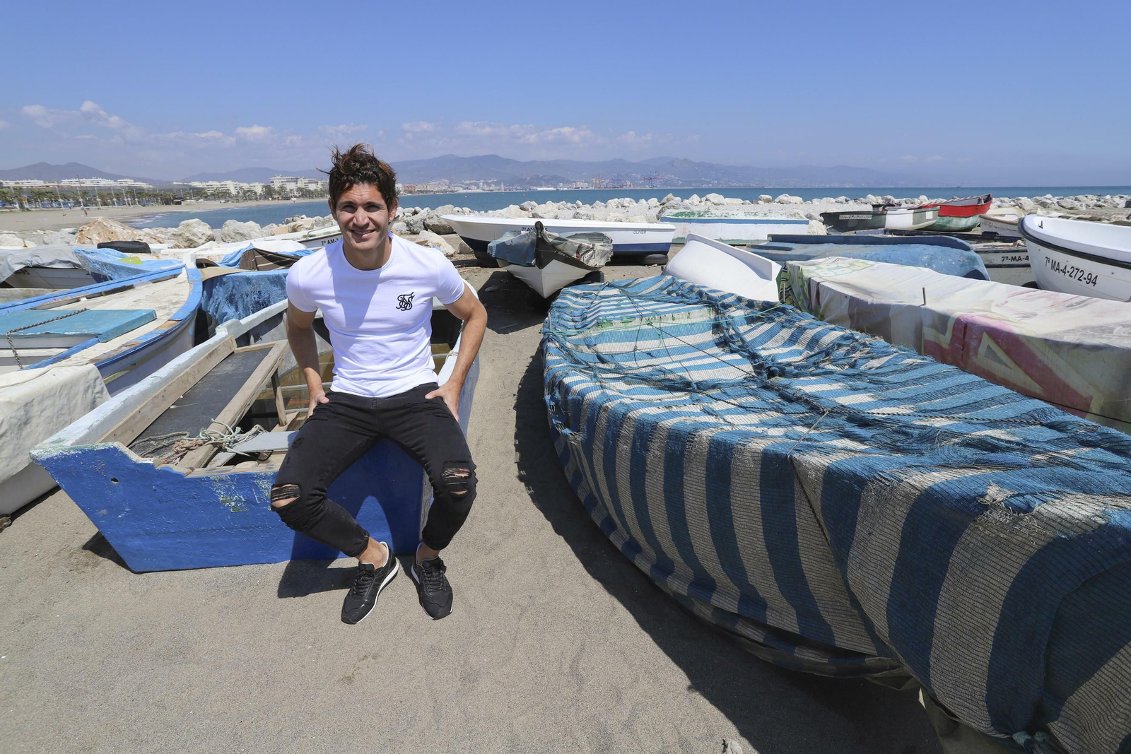 Las fotos de la entrevista a Blanco Leschuk.