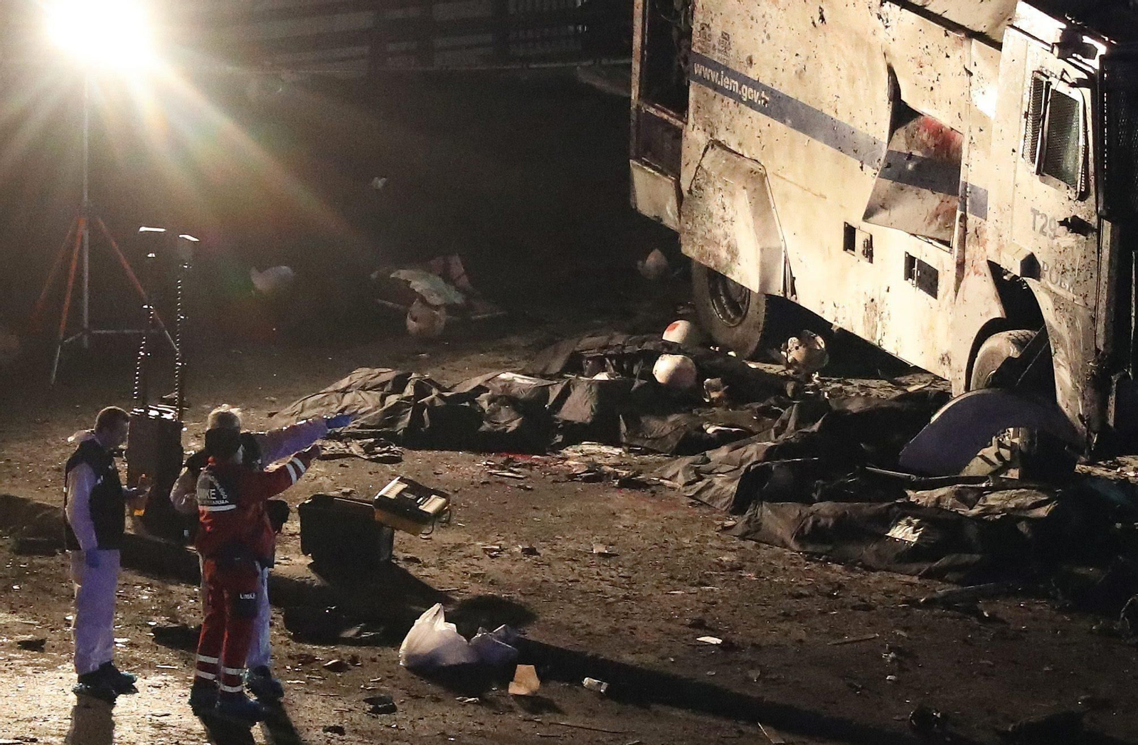 Atentado junto al estadio del Besiktas