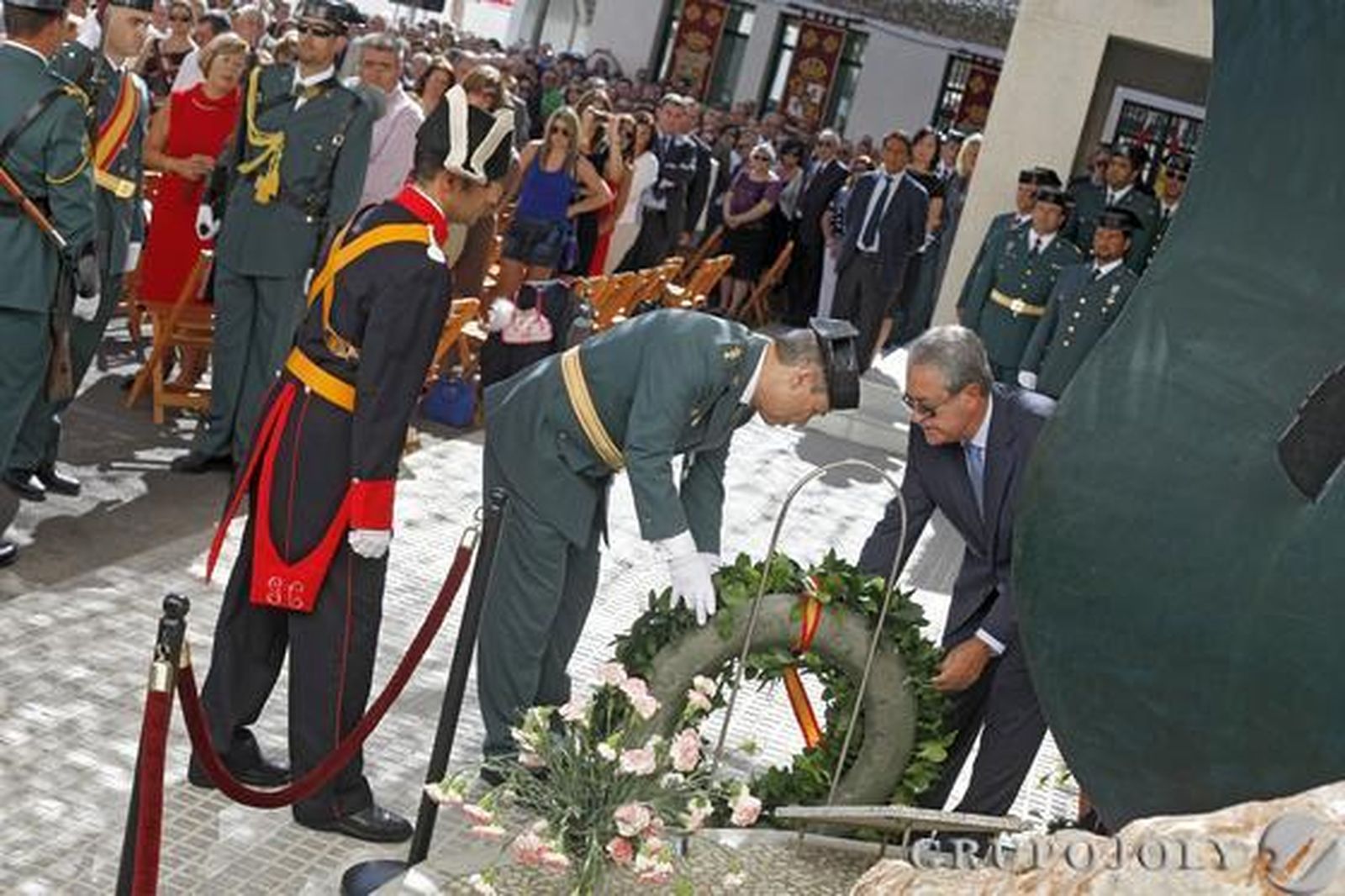 La Guardia Civil celebra el Día de su Patrona, la Virgen del Pilar. 

Foto: Jesus Marin