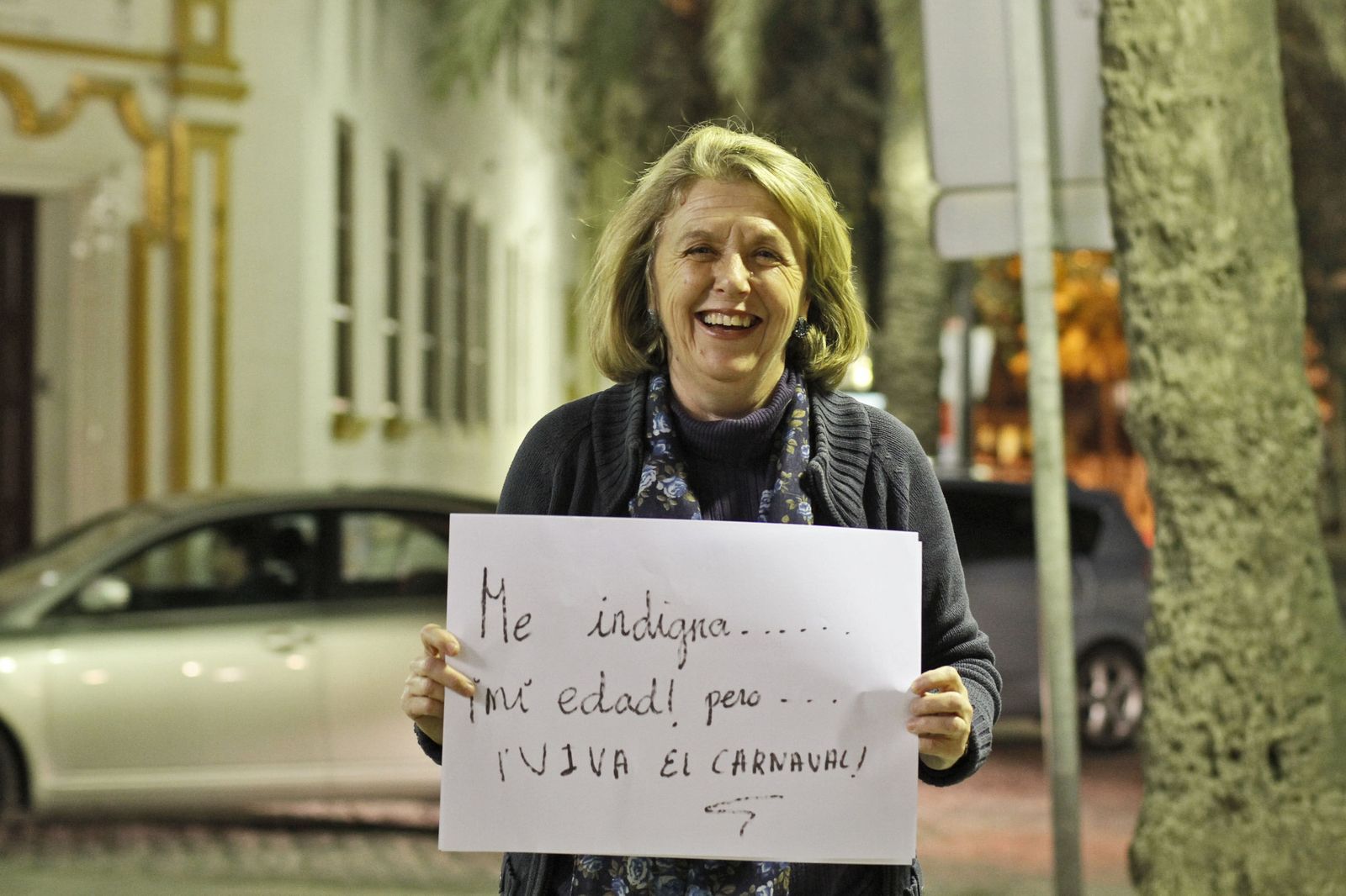 Adela del Moral, posando para Diario de Cádiz en 2012