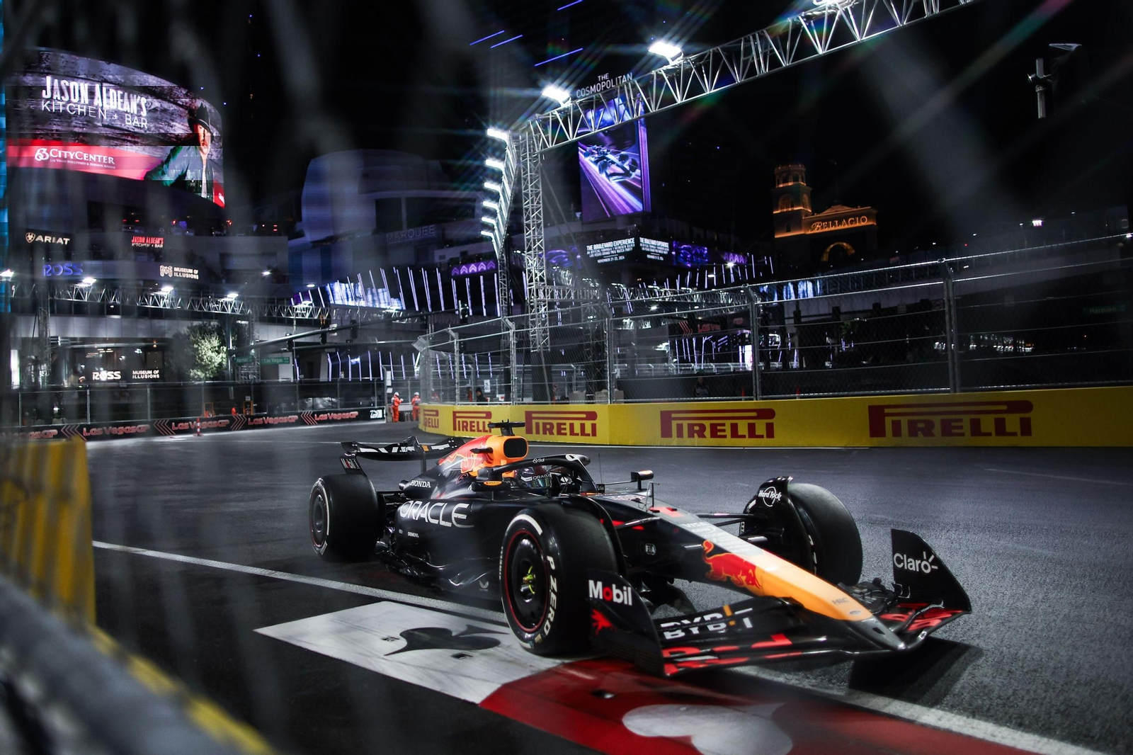 Las fotos del título mundial de Verstappen en Las Vegas