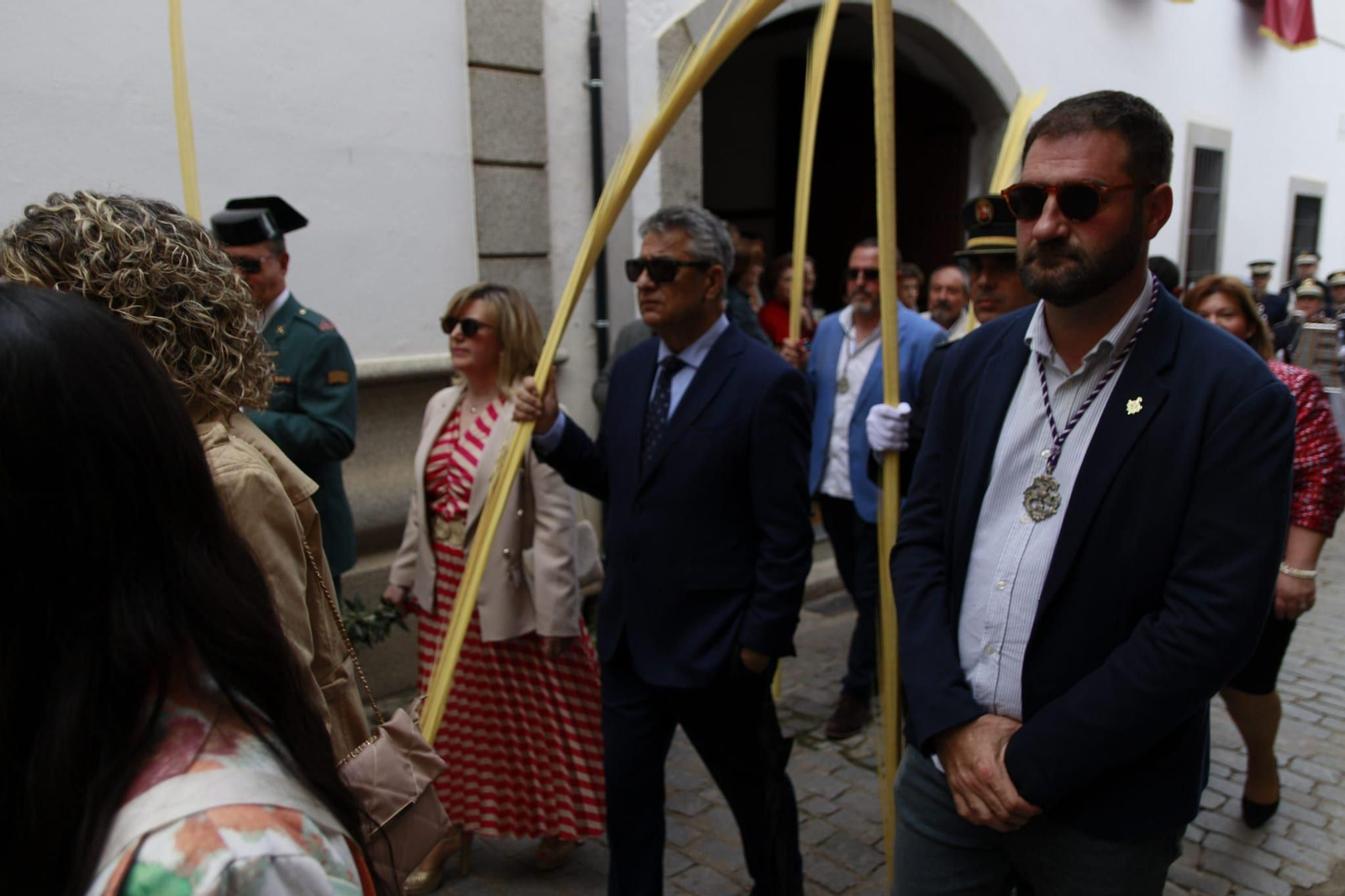 La Borriquita recorre las calles de Hinojosa del Duque.