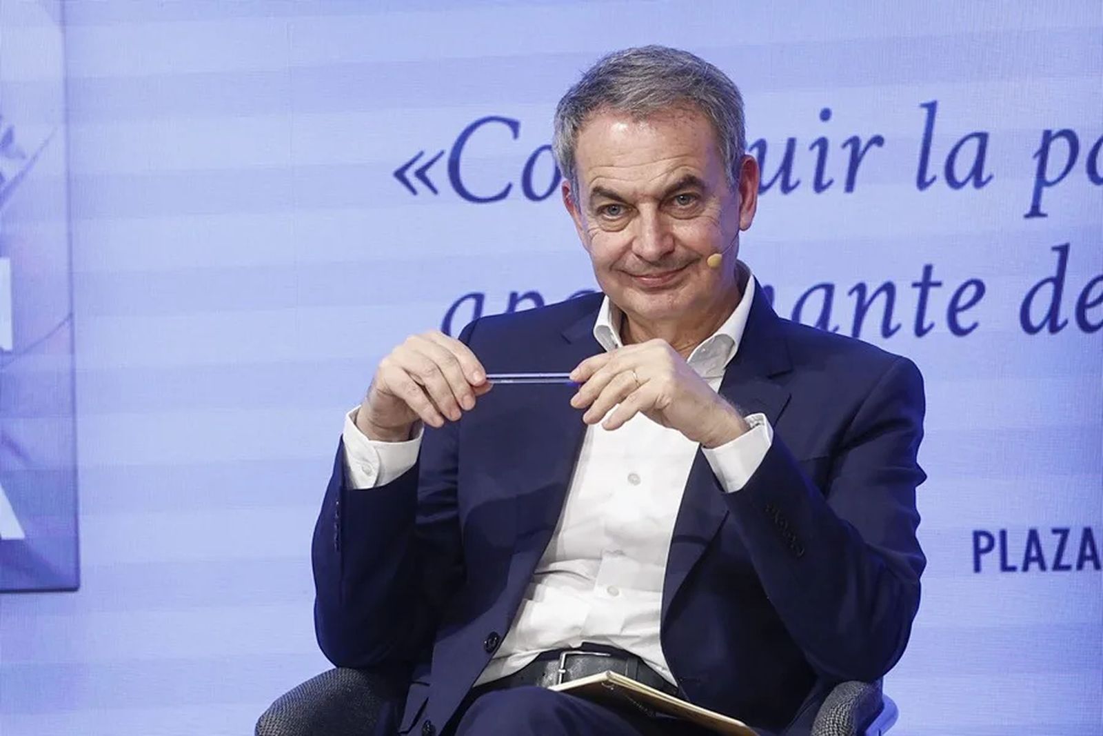 El ex presidente José Luis Rodríguez Zapatero.