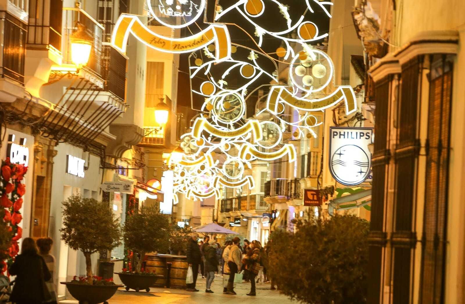 Alumbrado extraordinario de las fiestas en Chiclana