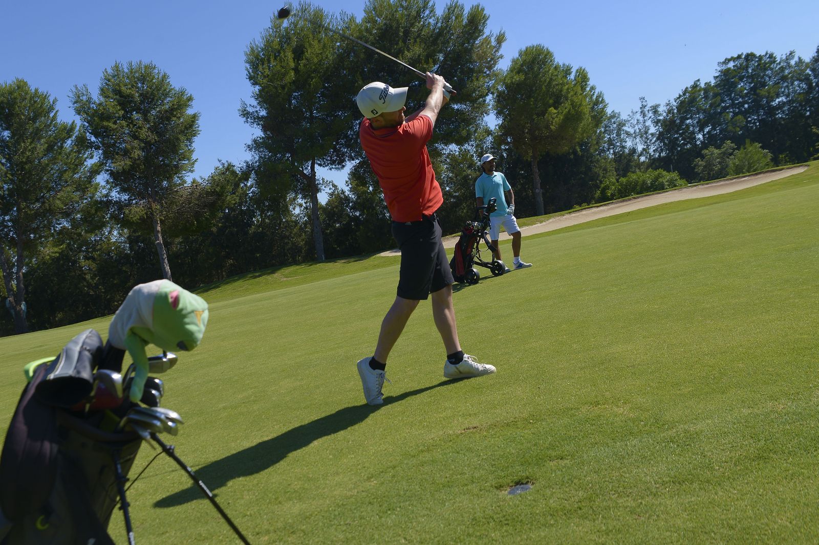 Fotos de la vuelta a la normalidad en los campos de golf de Sotogrande