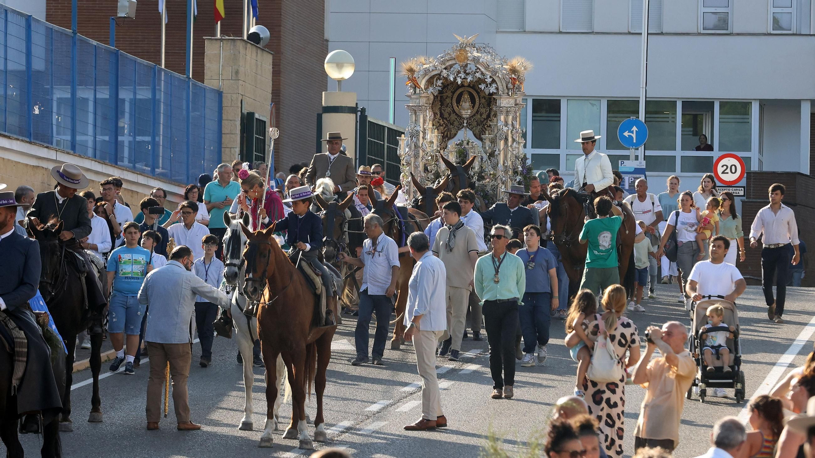 Vuelta a Jerez de la hermandad del Rocío
