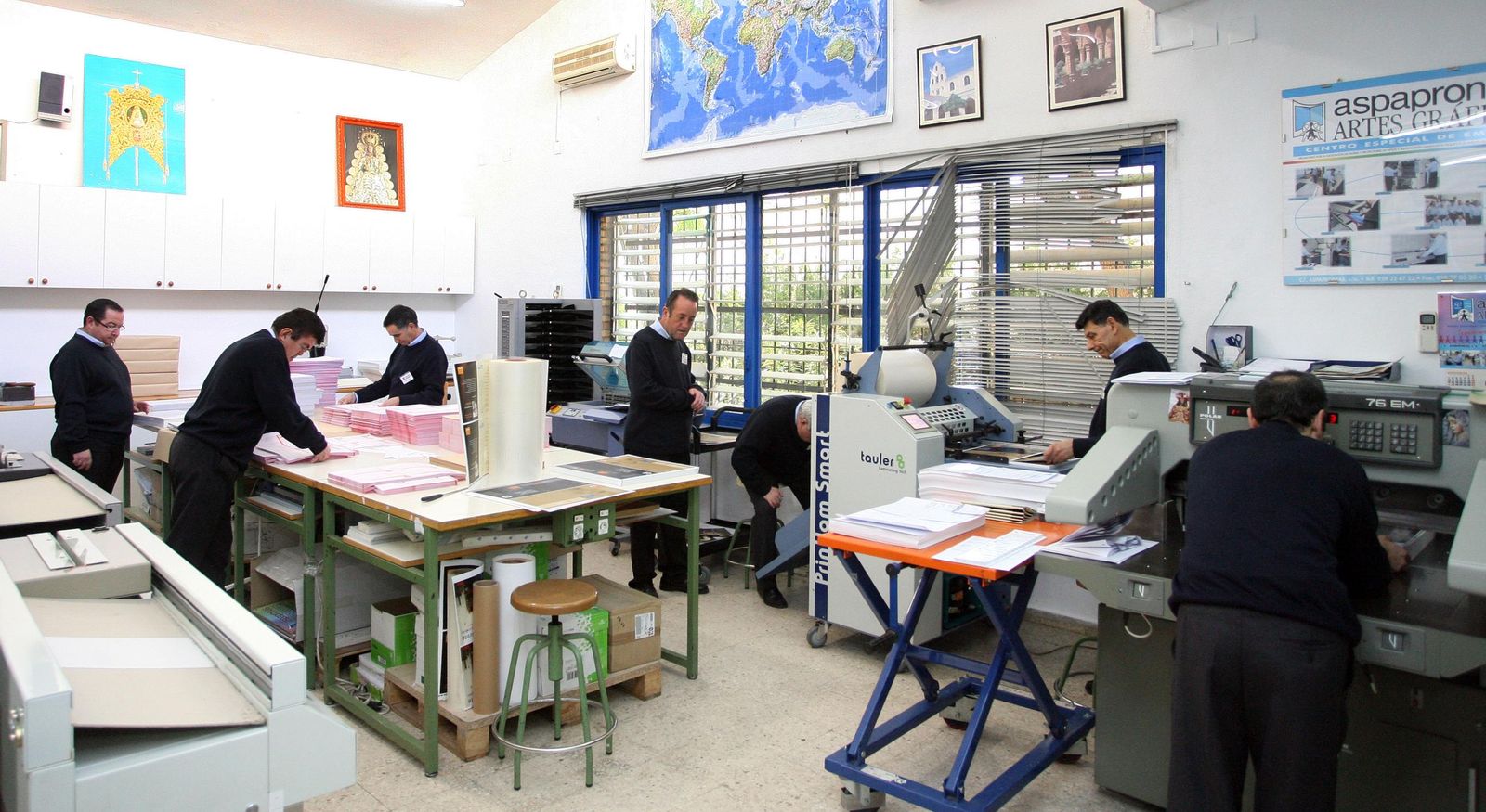 Centro de Artes Gráficas Aspapronias.