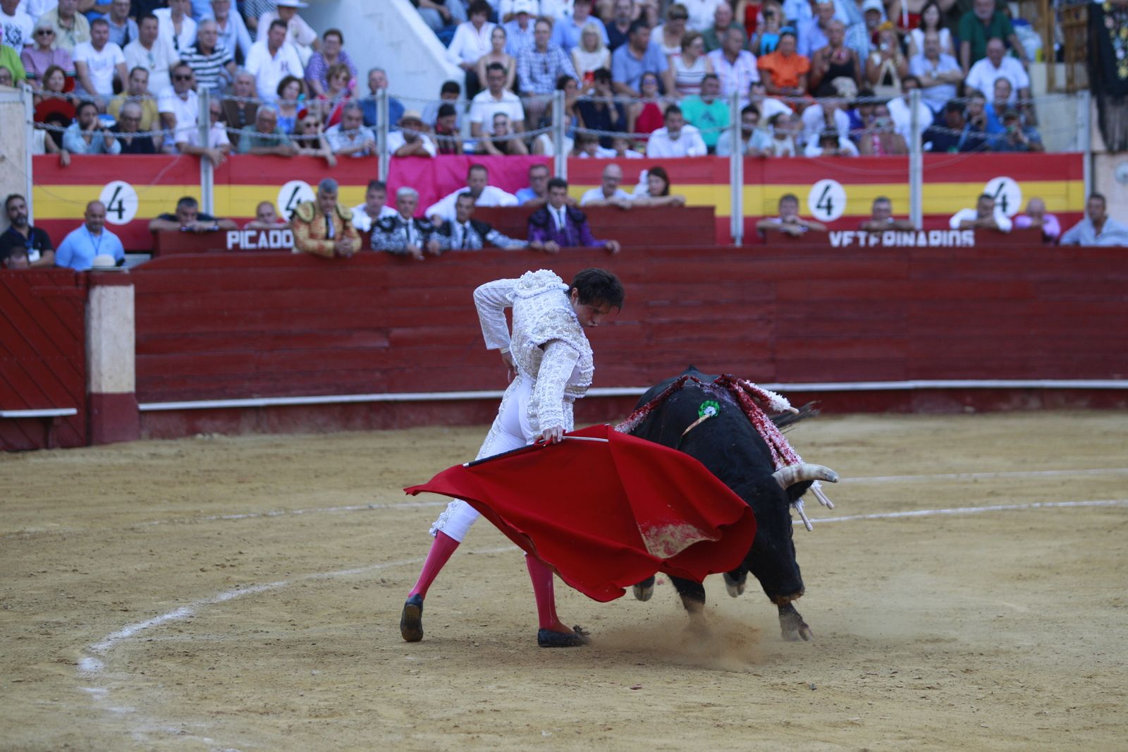 Imágenes del triunfo del torero almeriense Jorge Martínez el día de su alternativa