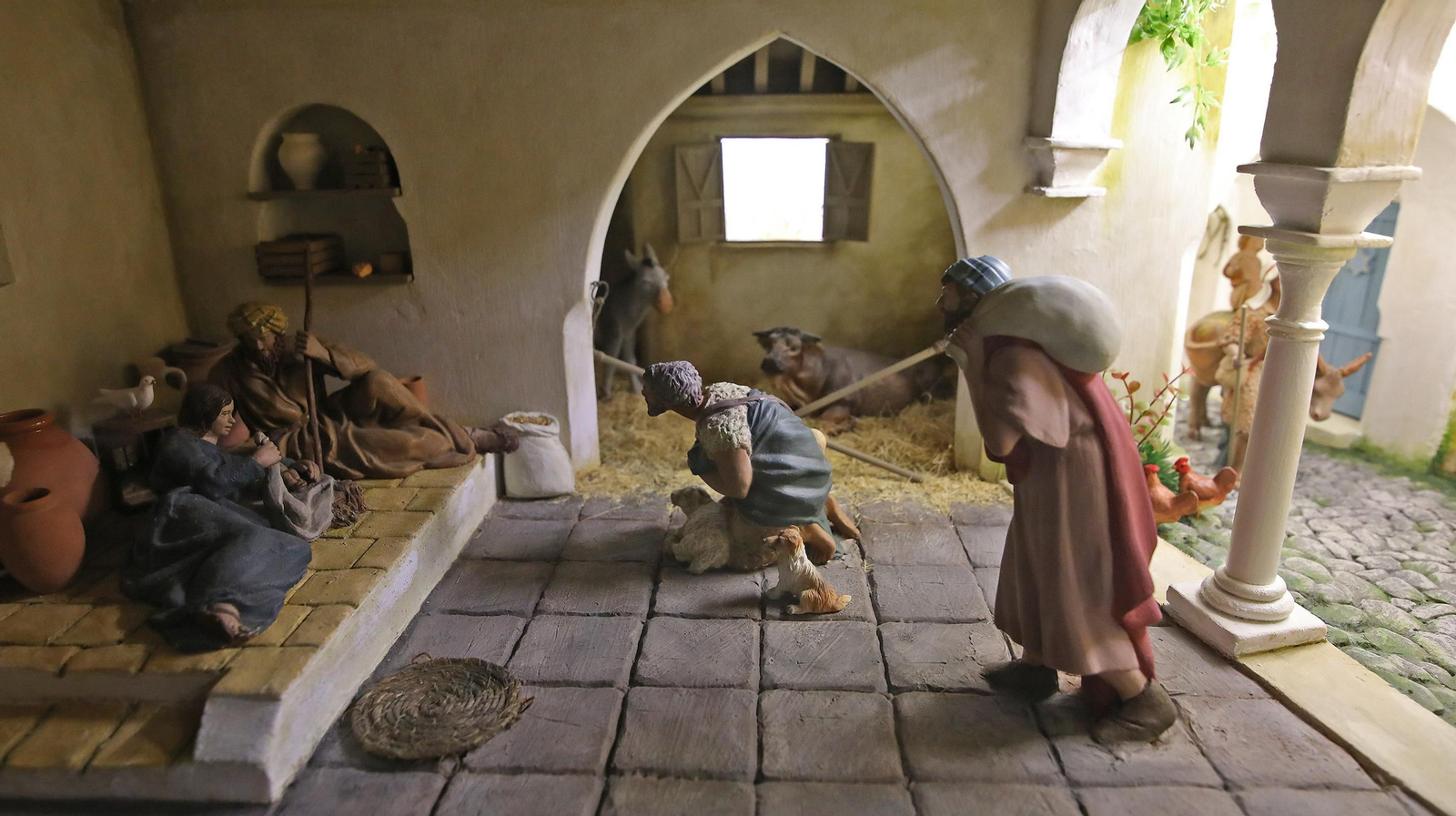 El Arte del Belén  muestra su grandeza en los Claustros