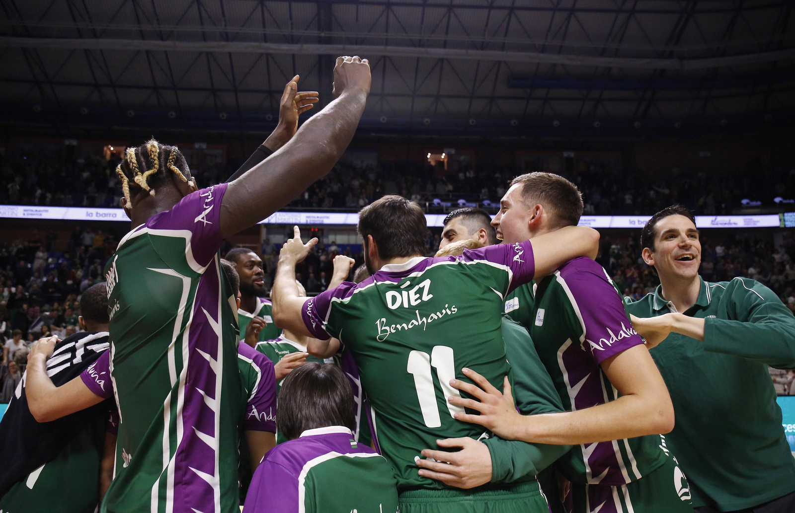 Las imágenes del Unicaja Baloncesto - Baxi Manresa