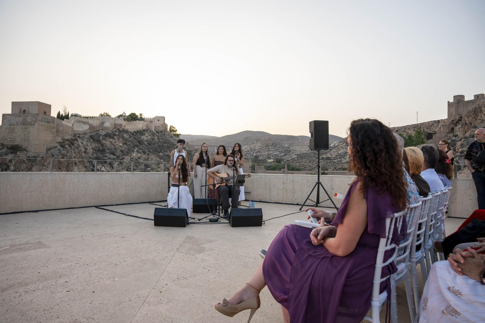 Las imágenes de la presentación de la Feria de Almería 2025 en honor de la Virgen del Mar