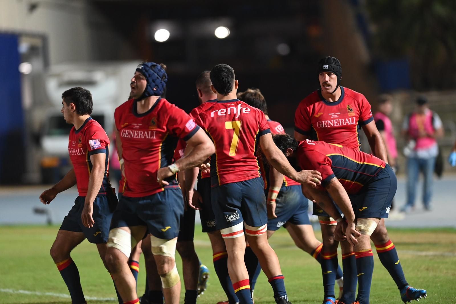 Las fotos del España-Tonga de rugby en Málaga