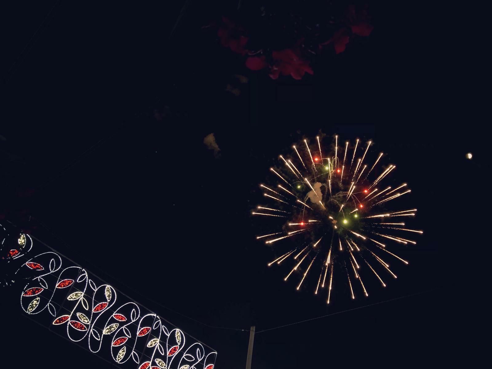 Fuegos artificiales de la Feria de Puerto Real