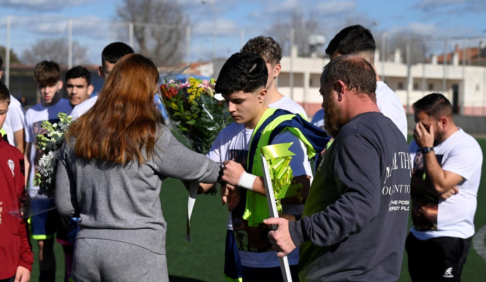 El homenaje del CD Azahara Guadalquivir al joven Alejandro, en imágenes
