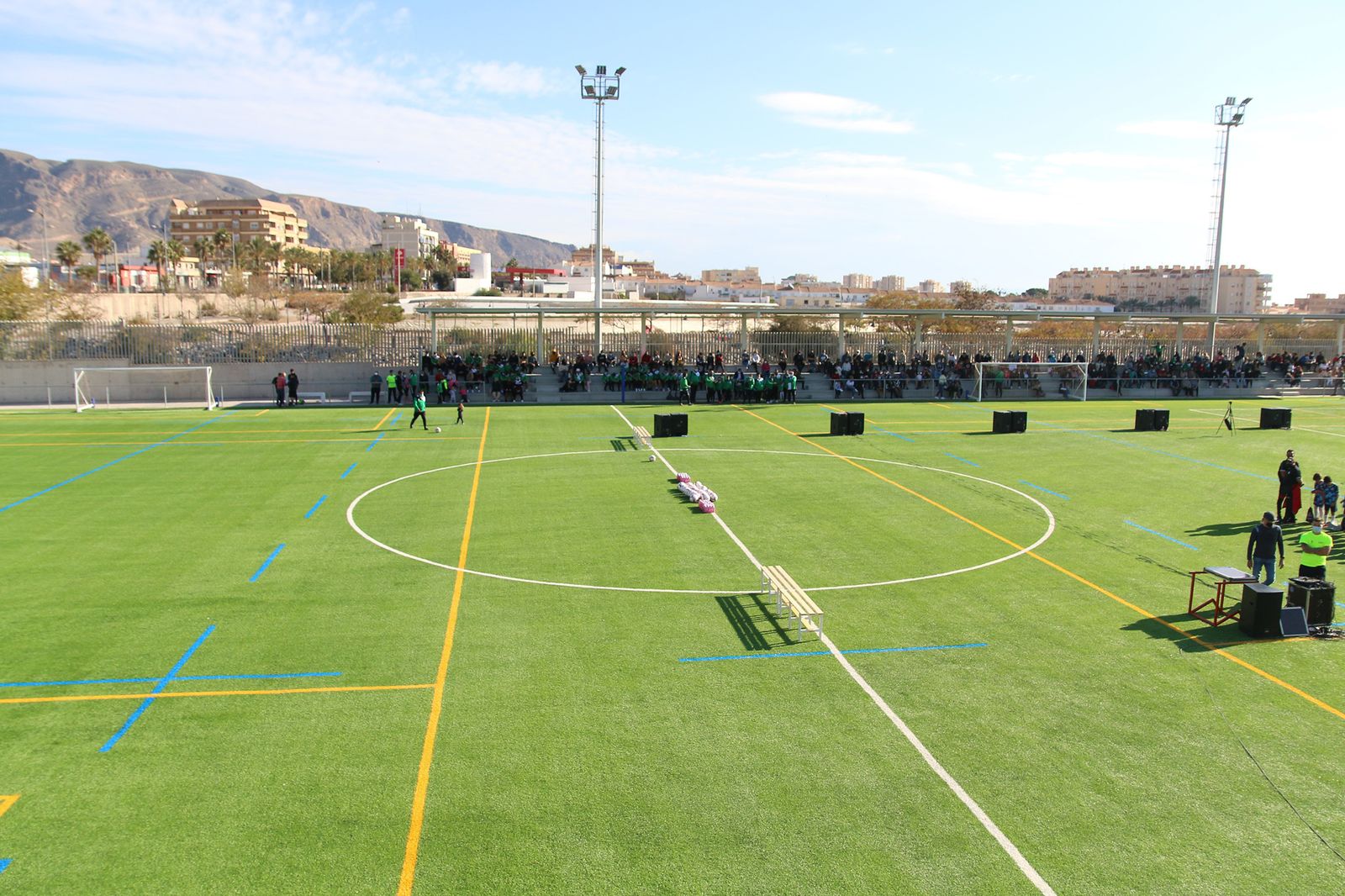 Fotogalería de la inauguración de las instalaciones deportivas de El Parador