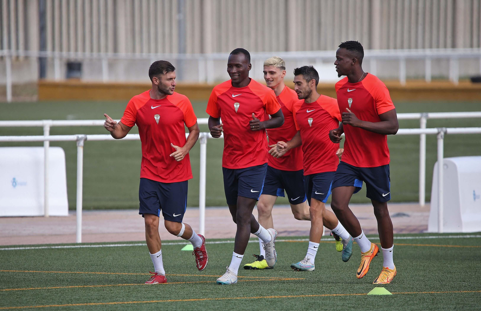 Fotos del entrenamiento del Algeciras CF en La Menacha