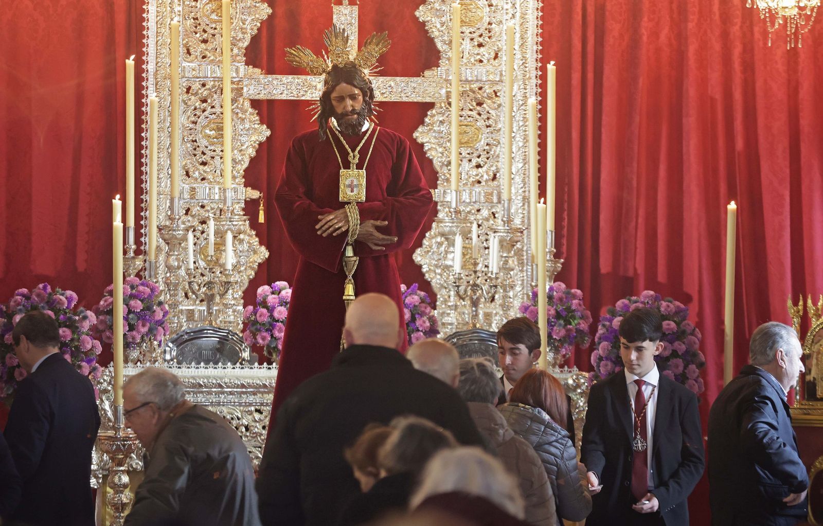 Fotos del Solemne Besapié a Nuestro Padre Jesús Cautivo de Medinaceli en Algeciras
