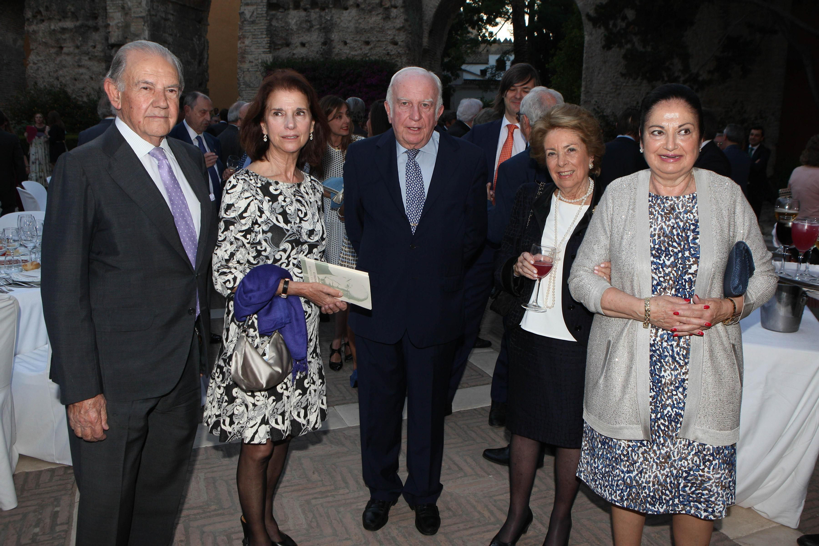 José Bohórquez, Isabel de León, Carlos Oriol, Pilar Crespi y Teresa Reina.