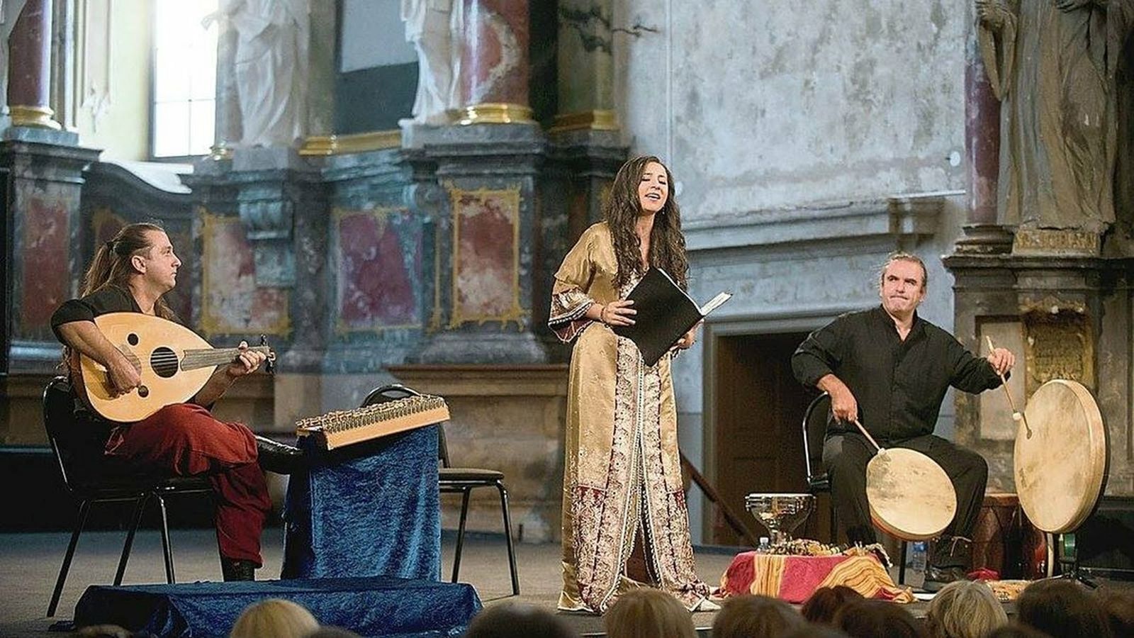 La formación Zejel interpreta el programa 'La mujer en Al-Ándalus.