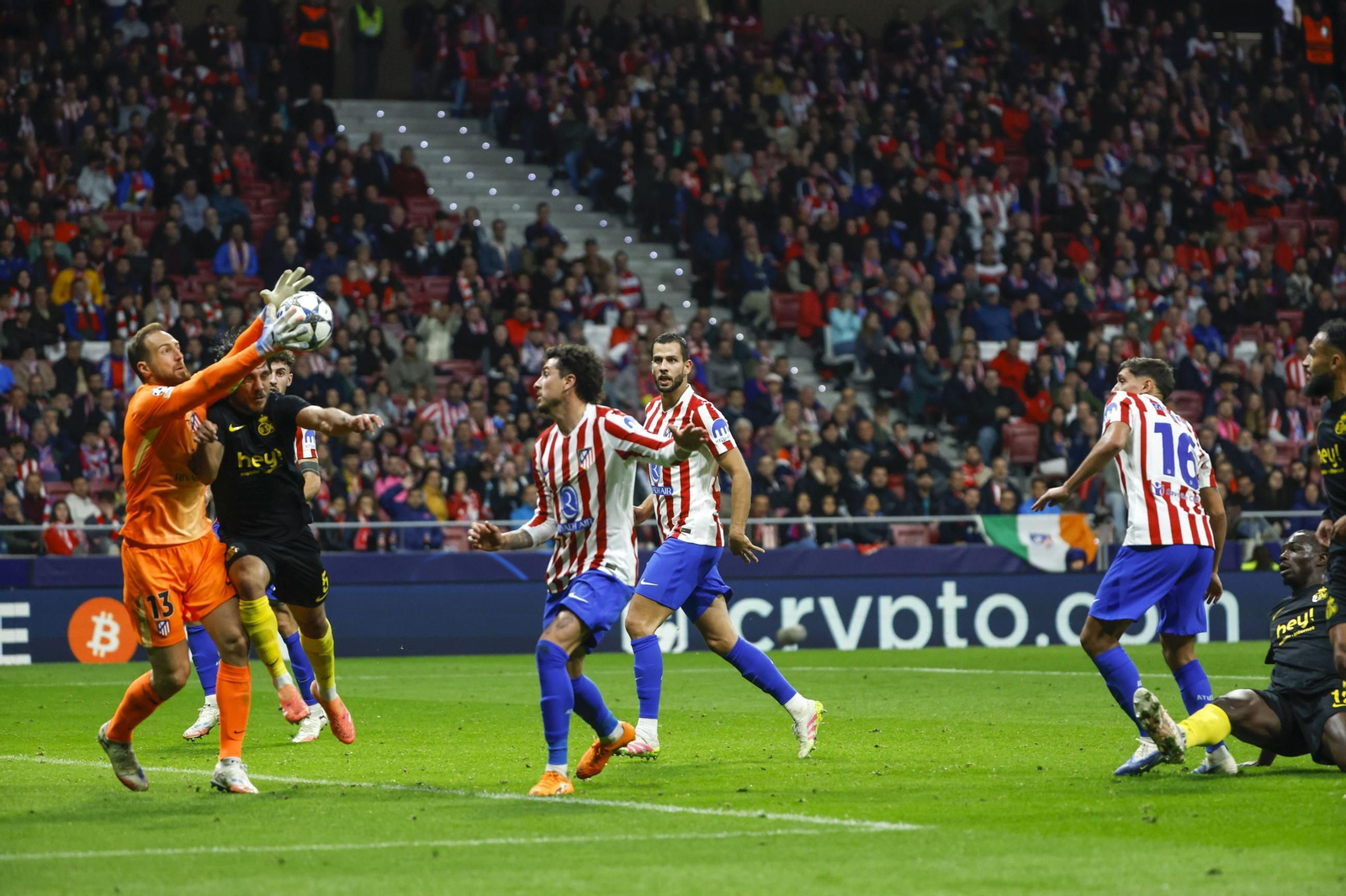 Las imágenes del Atlético de Madrid-Unión Saint-Gilloise