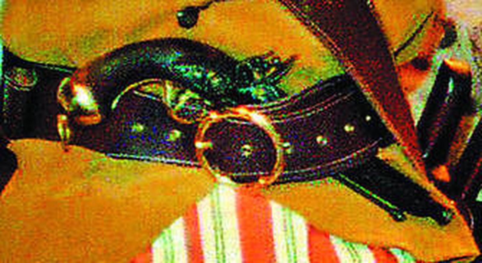 Pistola de uno de los comparsistas de 'Los piratas'.