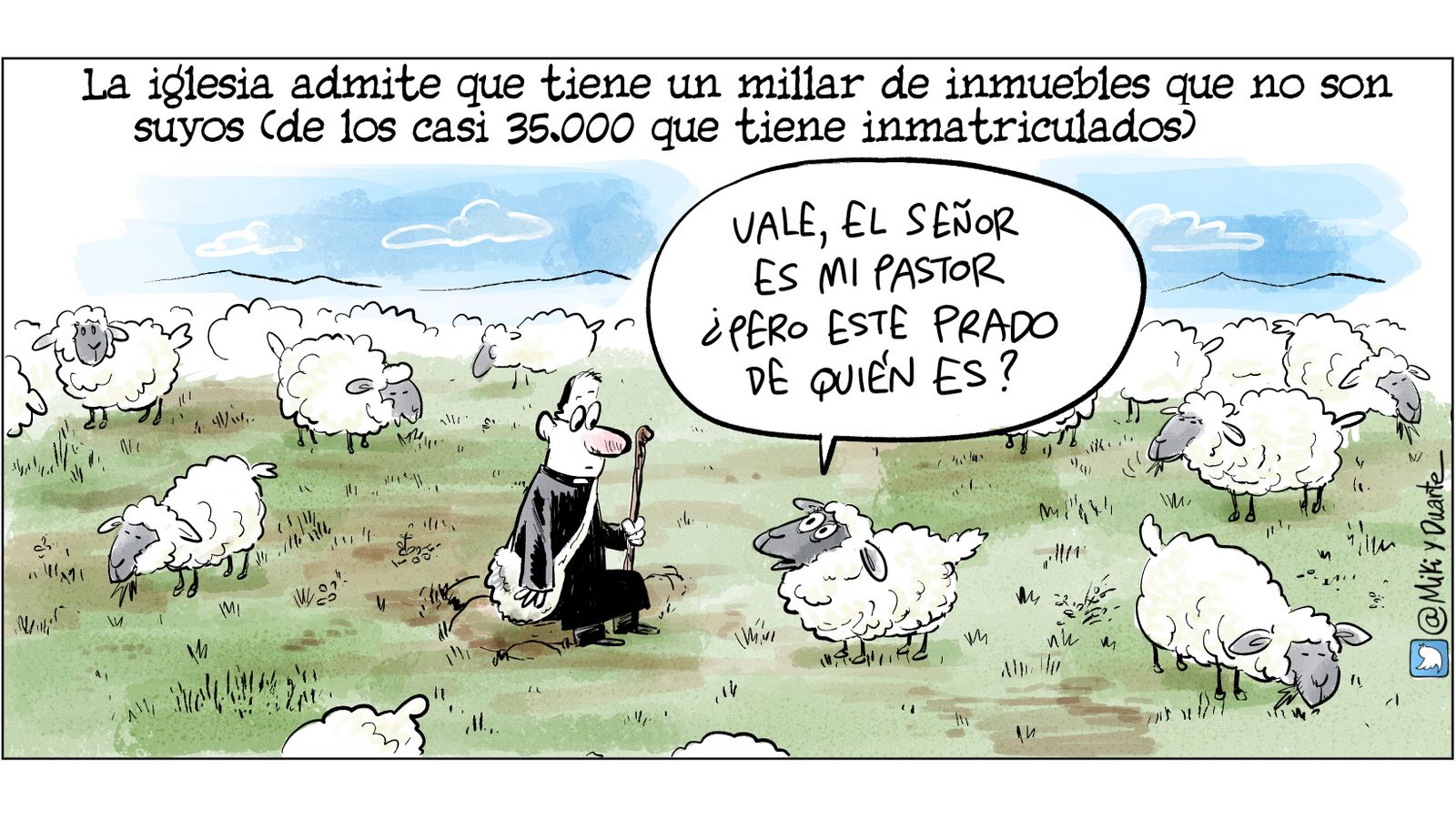 Los inmuebles de la iglesia