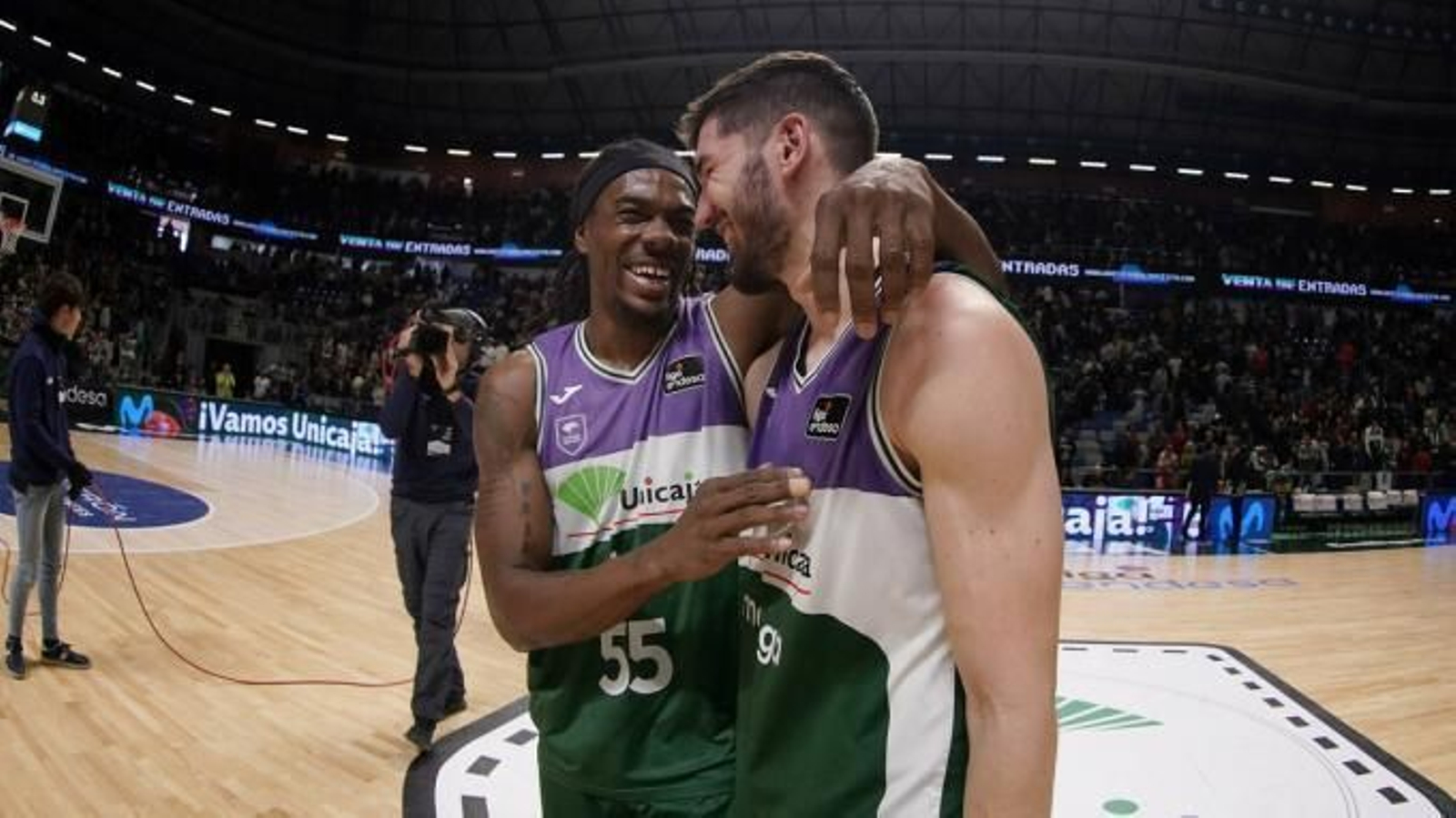 Perry y Brizuela, durante la pasada temporada