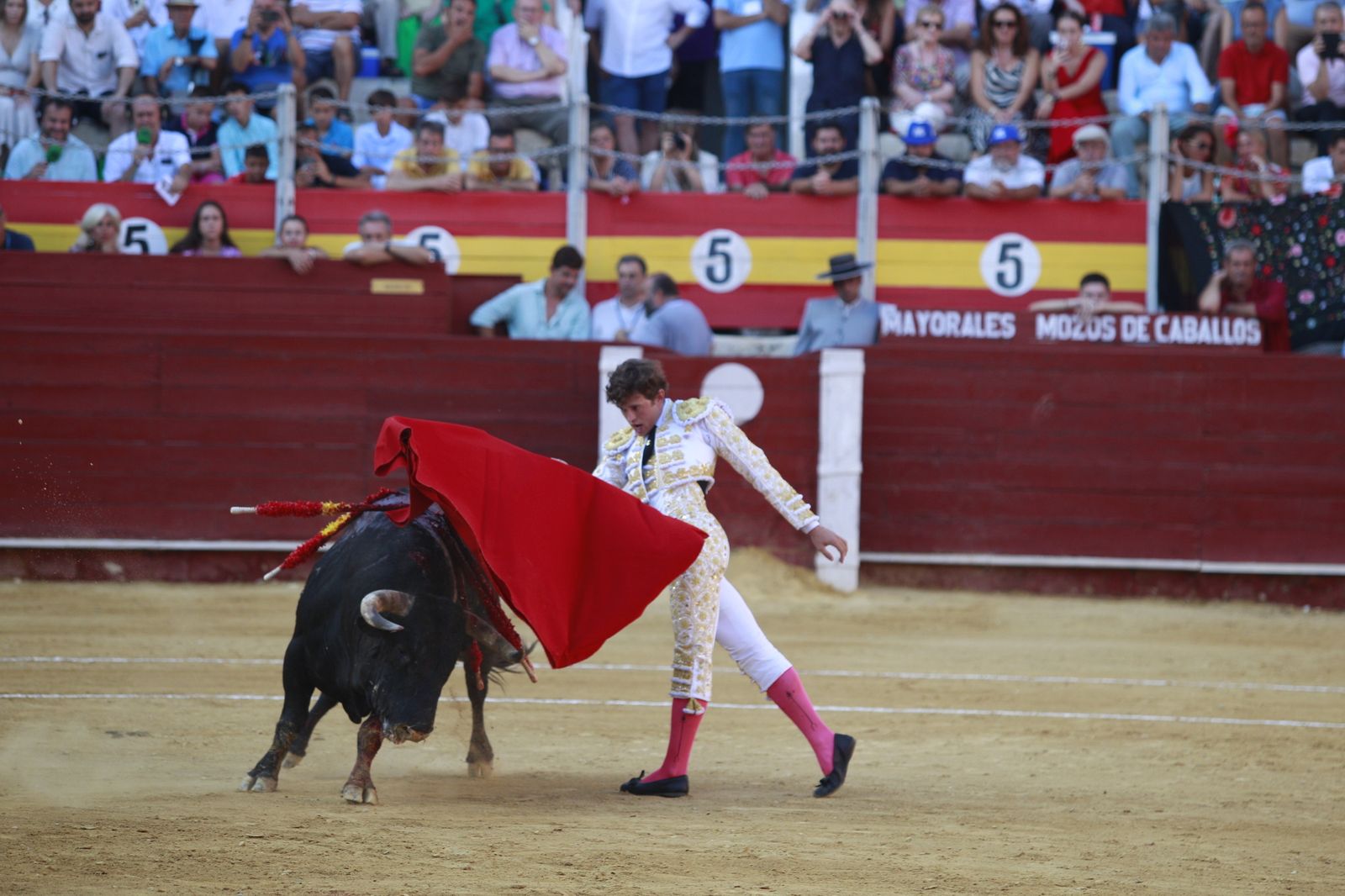 Imágenes del triunfo del torero almeriense Jorge Martínez el día de su alternativa