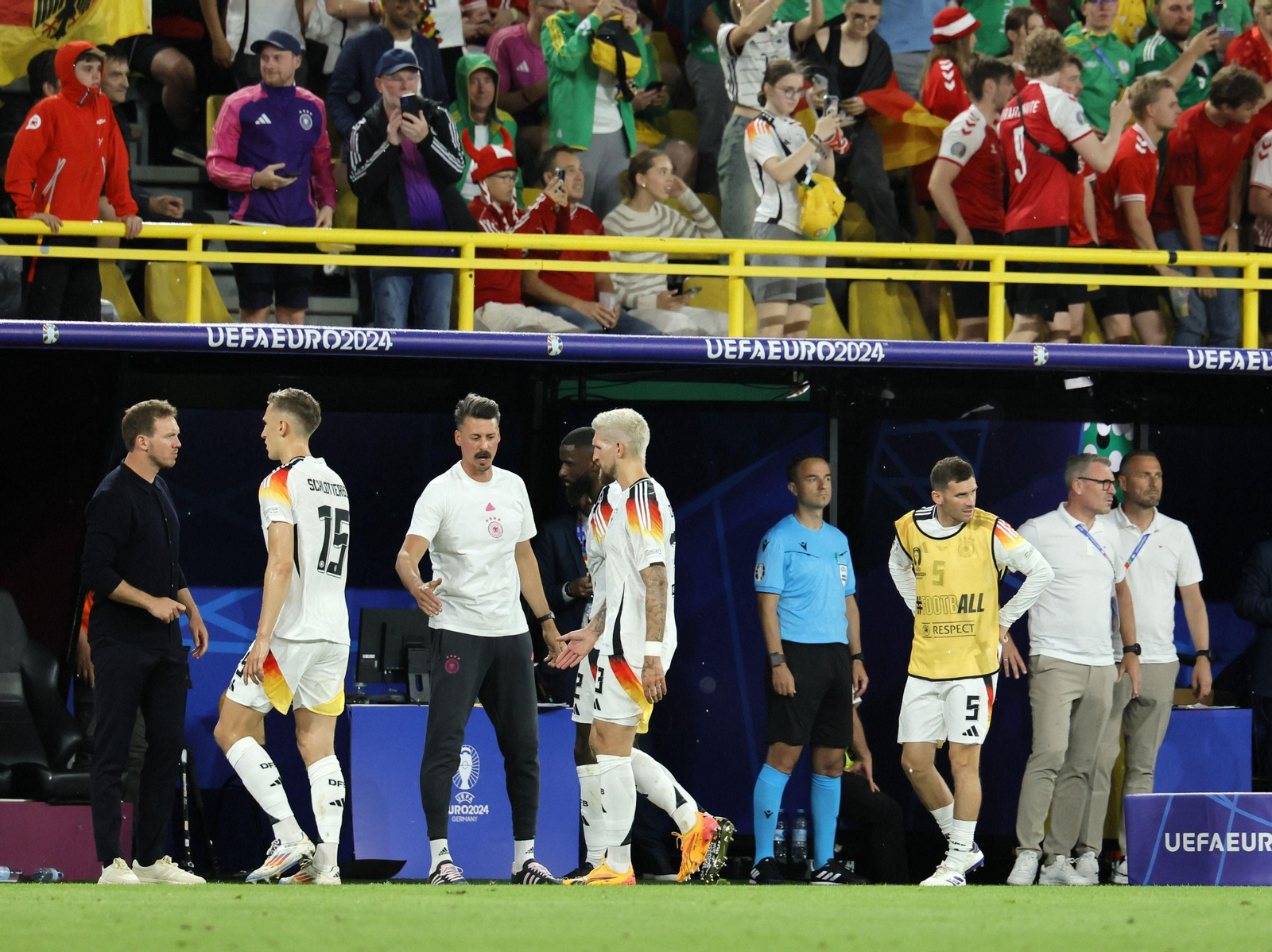 Las mejores fotos del Alemania - Dinamarca