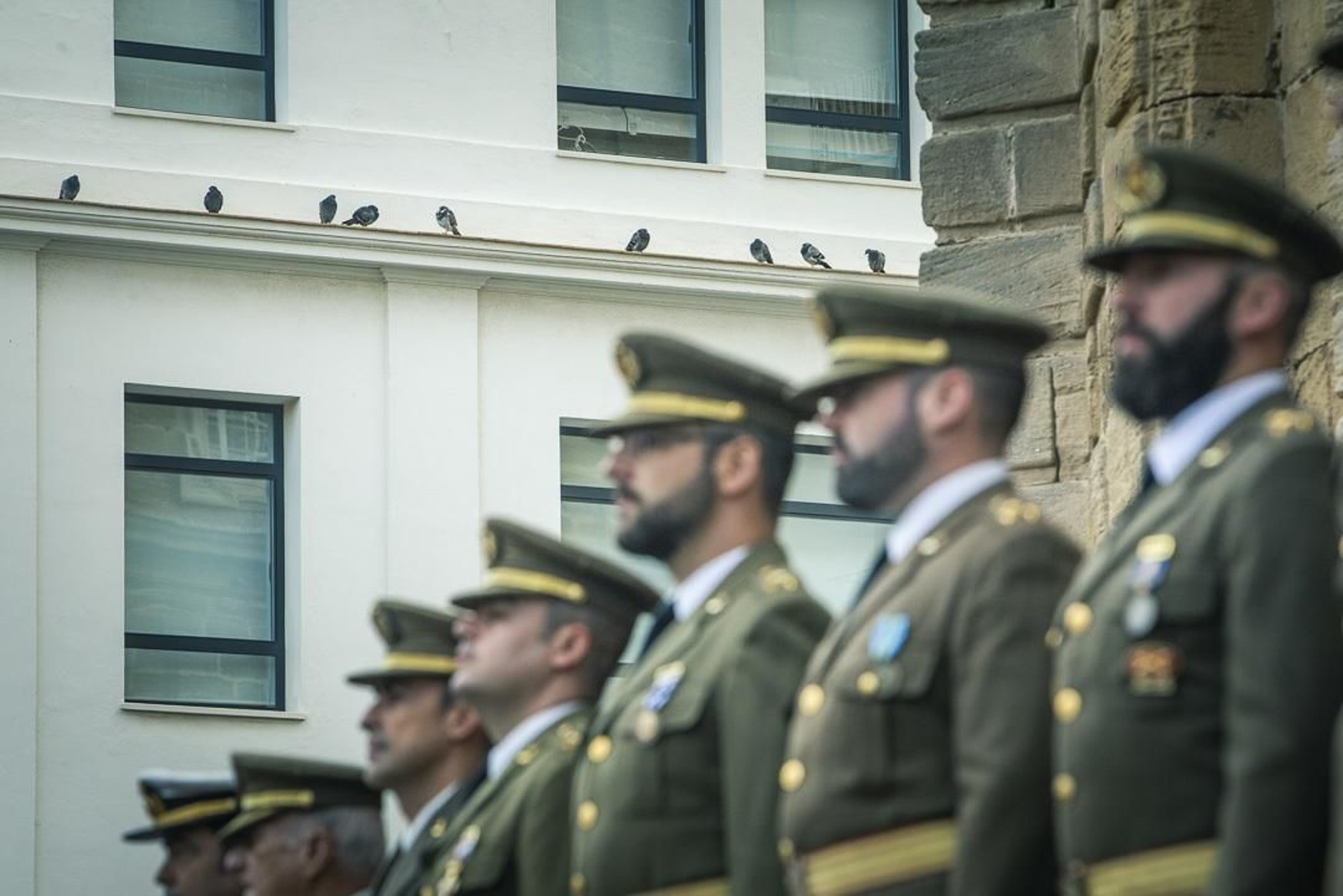 150 años de la llegada a Cádiz del Regimiento de Artillería. Jura de Bandera civil.