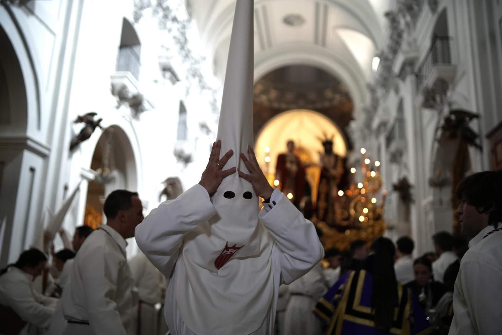 Humildad el Domingo de Ramos en Málaga, en imágenes