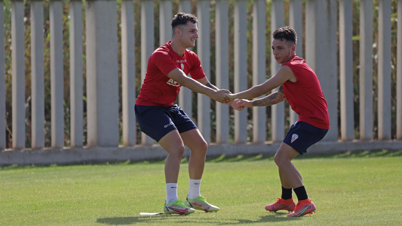 Fotos del primer entrenamiento del Algeciras CF