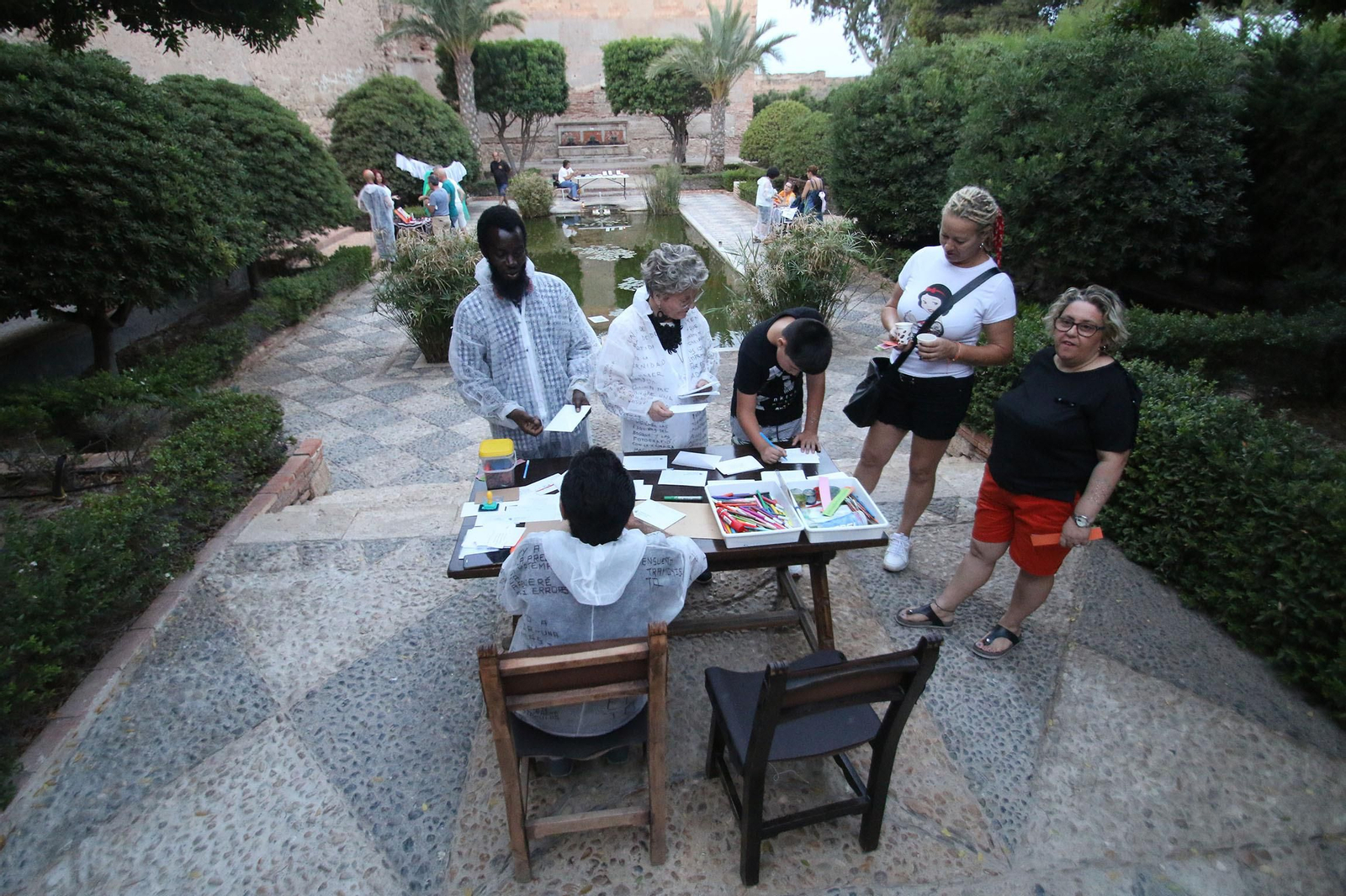 Las imágenes del 'Amanecer en la Alcazaba'