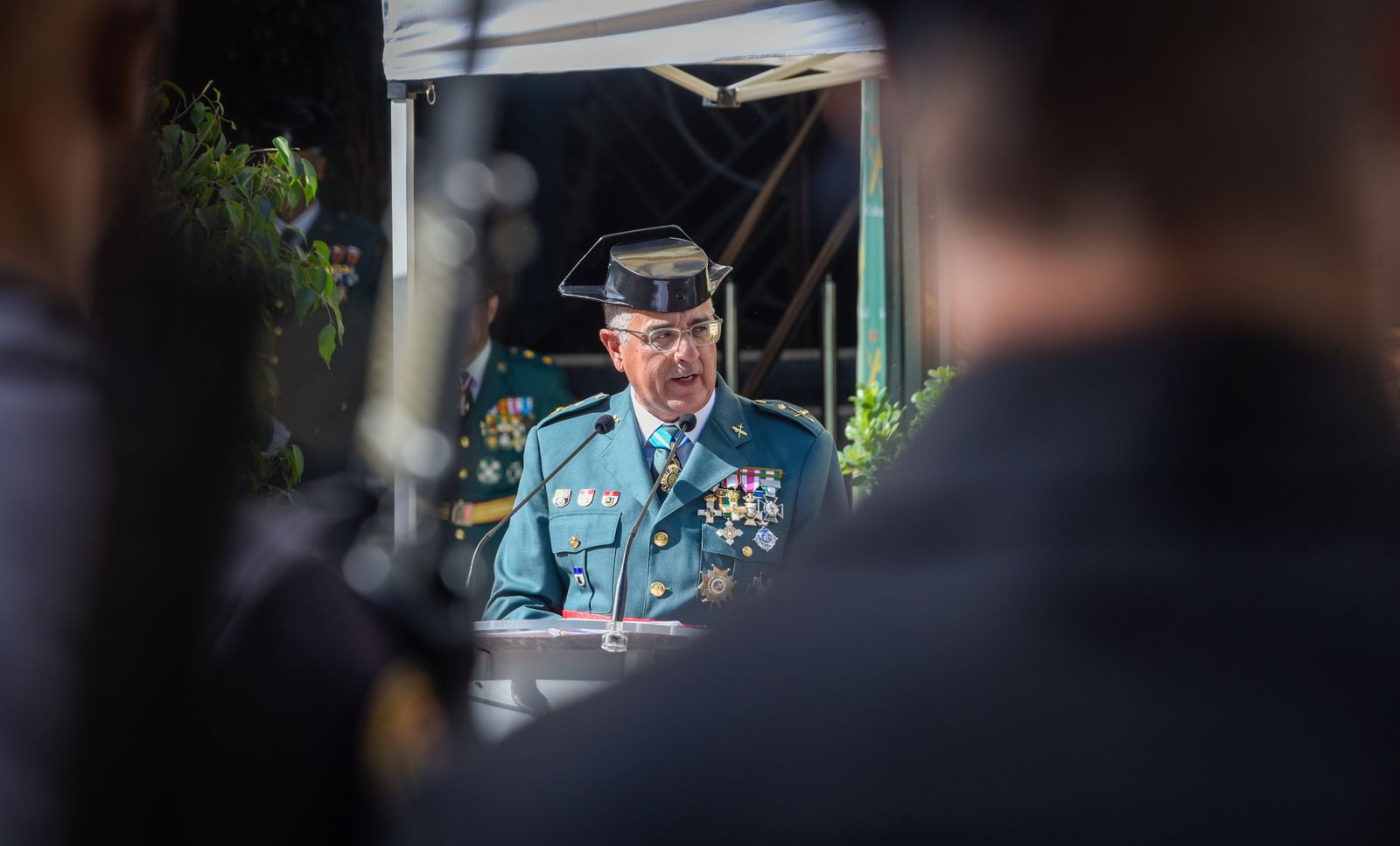 Imágenes del acto del día del Pilar de la Guardia Civil