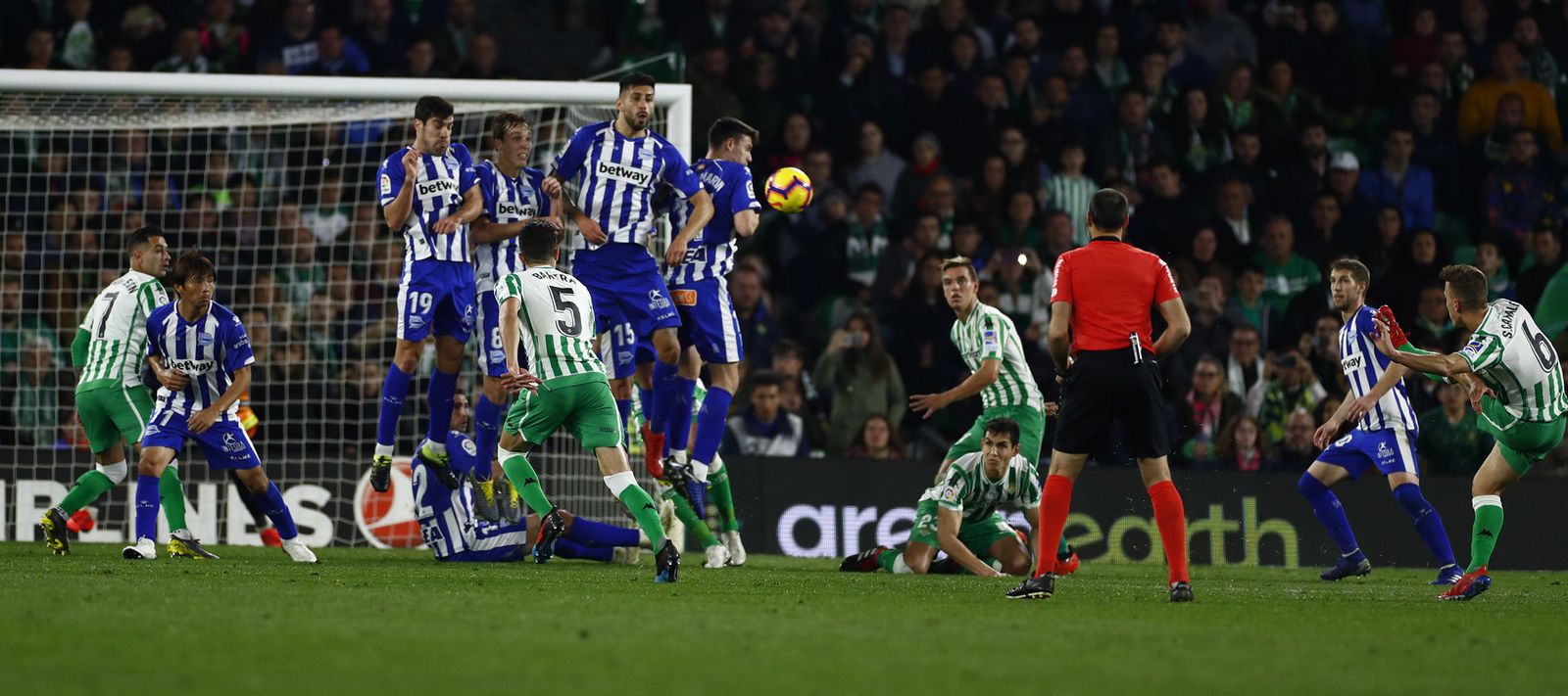 Las imágenes del Betis-Alavés