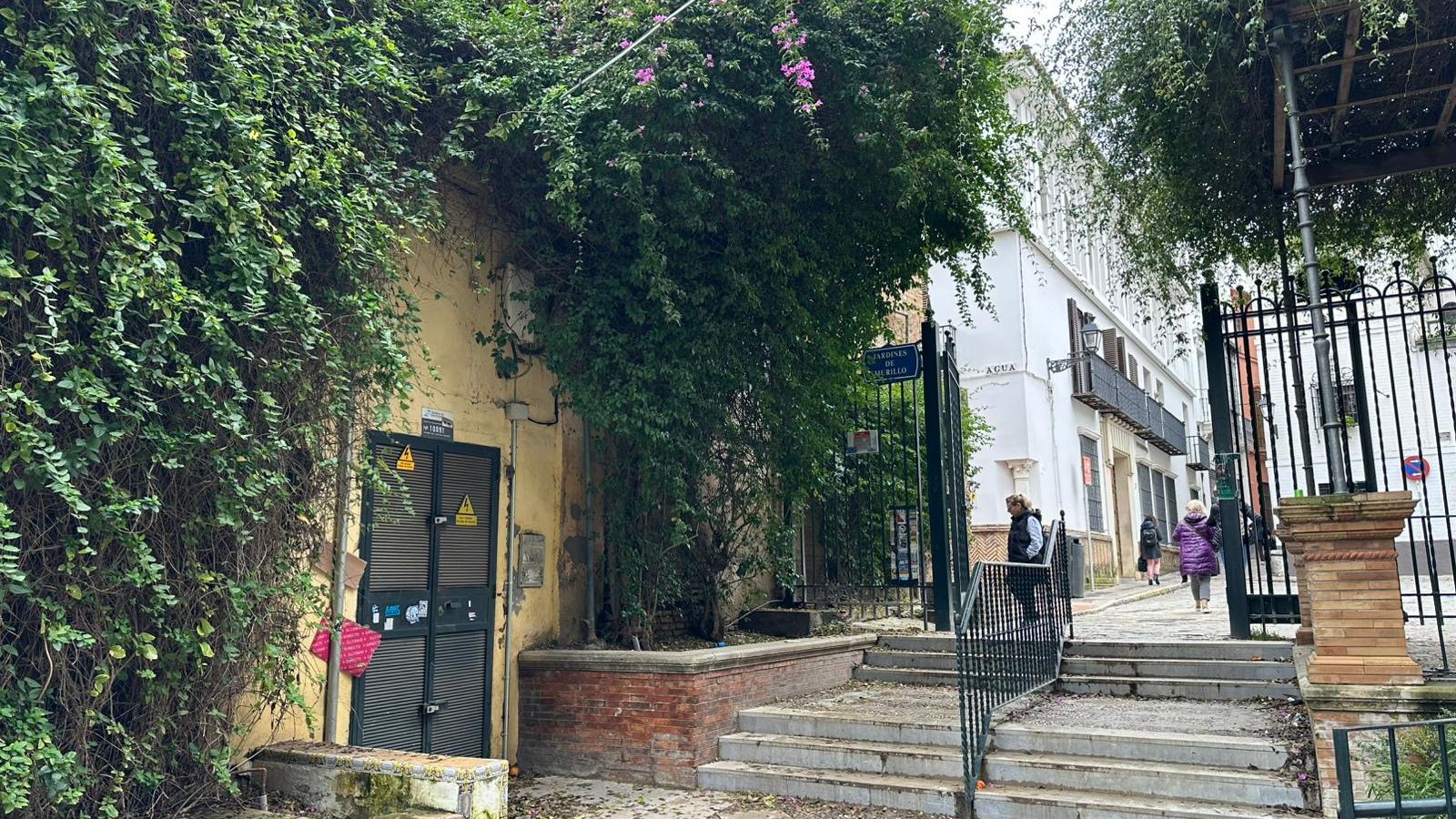 El centro de Endesa propuesto por las familias para habilitar un acceso.