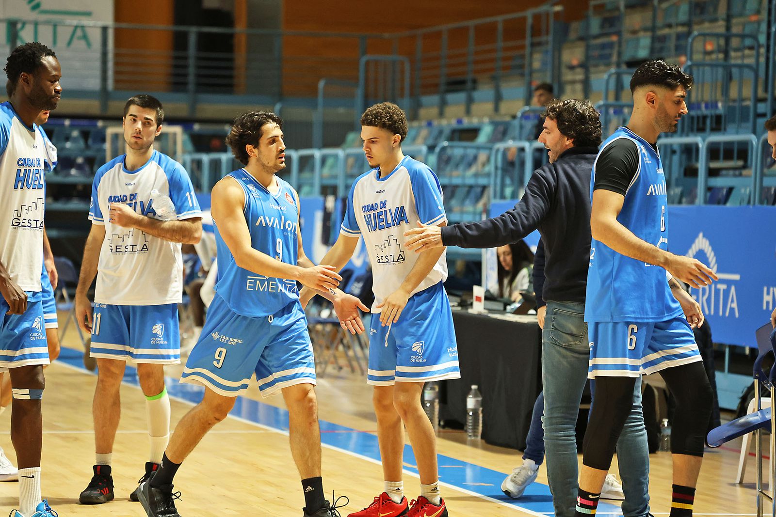 Imágenes del Ciudad de Huelva vs Melilla Ciudad del deporte