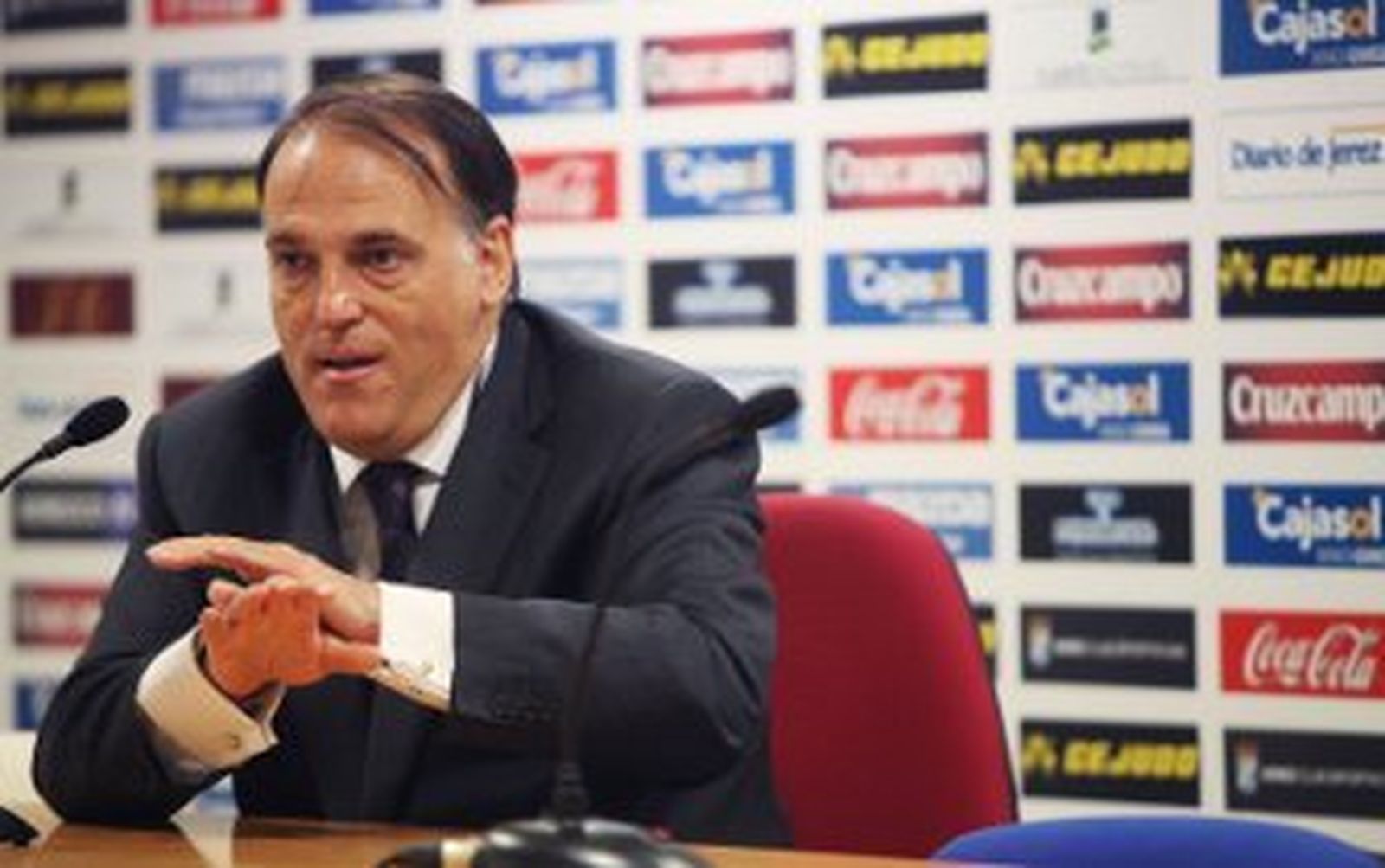 Tebas: "Es la misma historia de siempre, actuamos bien"