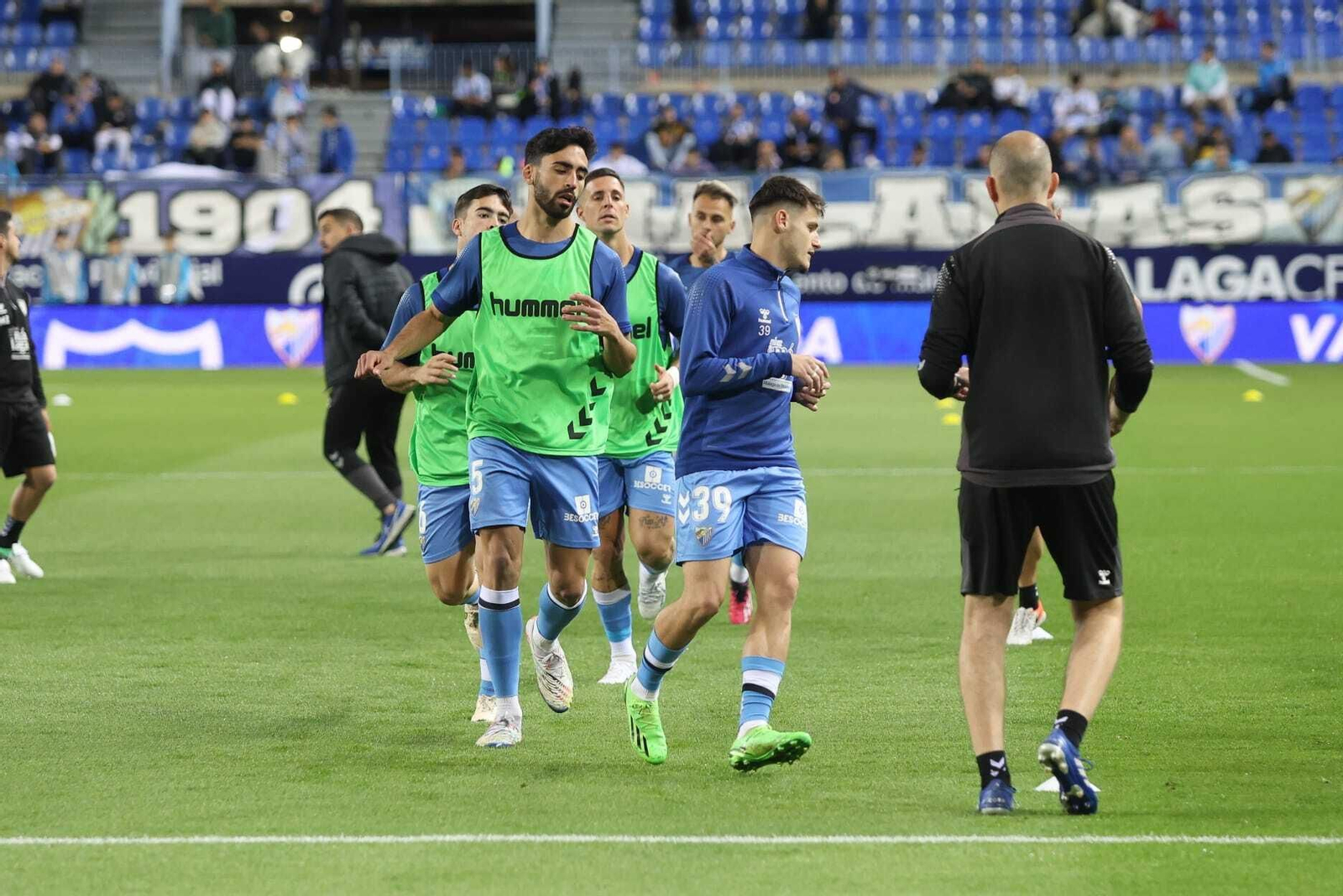 El Málaga-Levante, en fotos