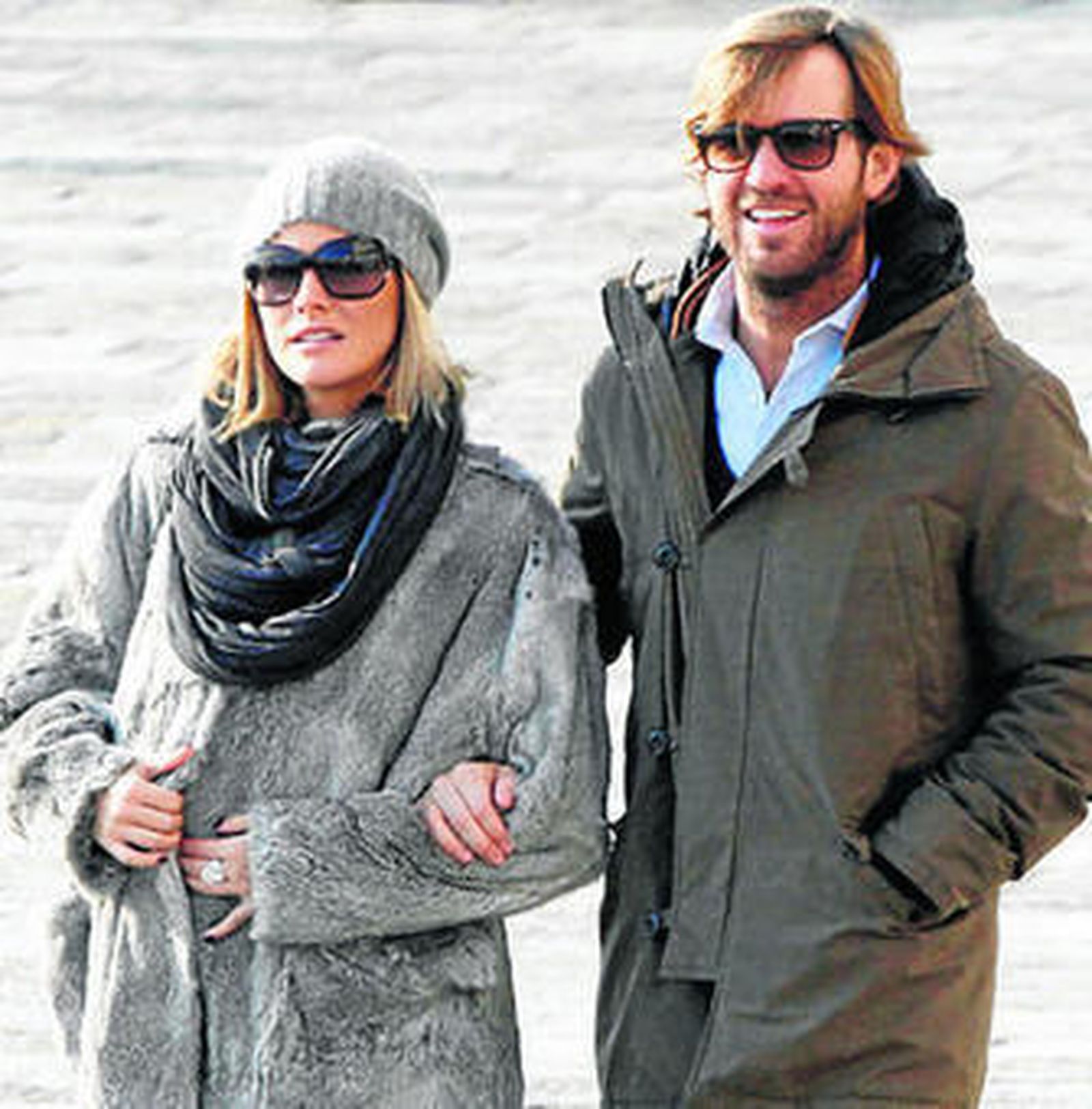 Amaia Salamanca y Rosauro, en Venecia