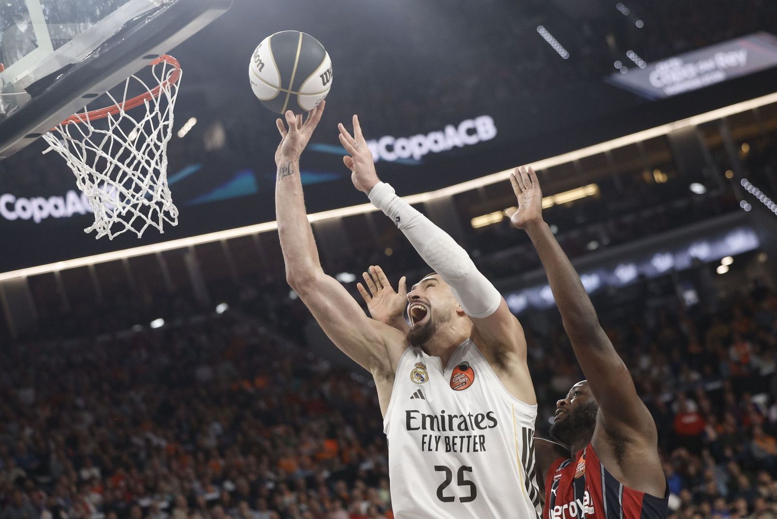 Las fotos de la final de la Copa del Rey de Baloncesto entre Real Madrid y Baskonia