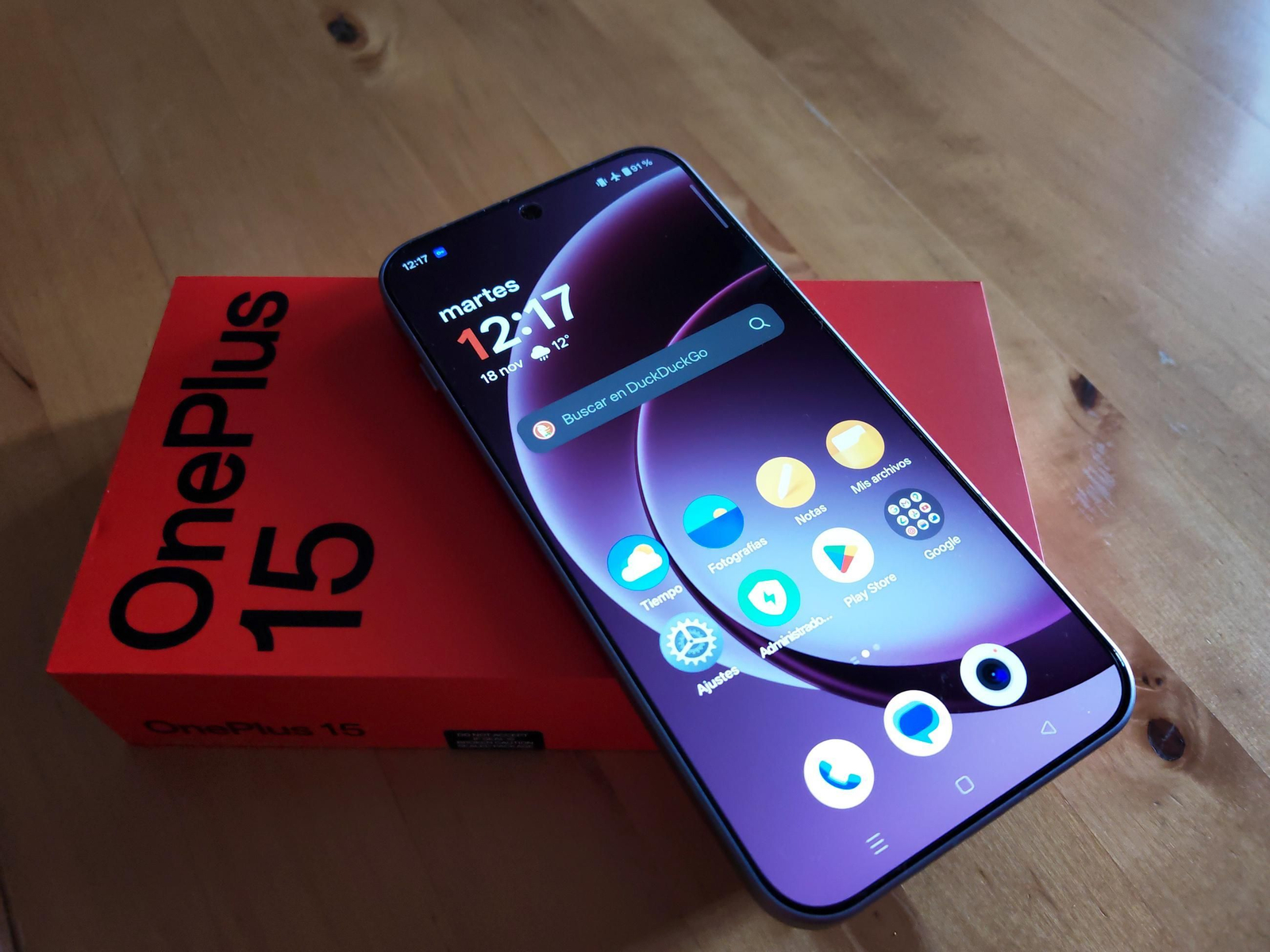 Imágenes del OnePlus 15